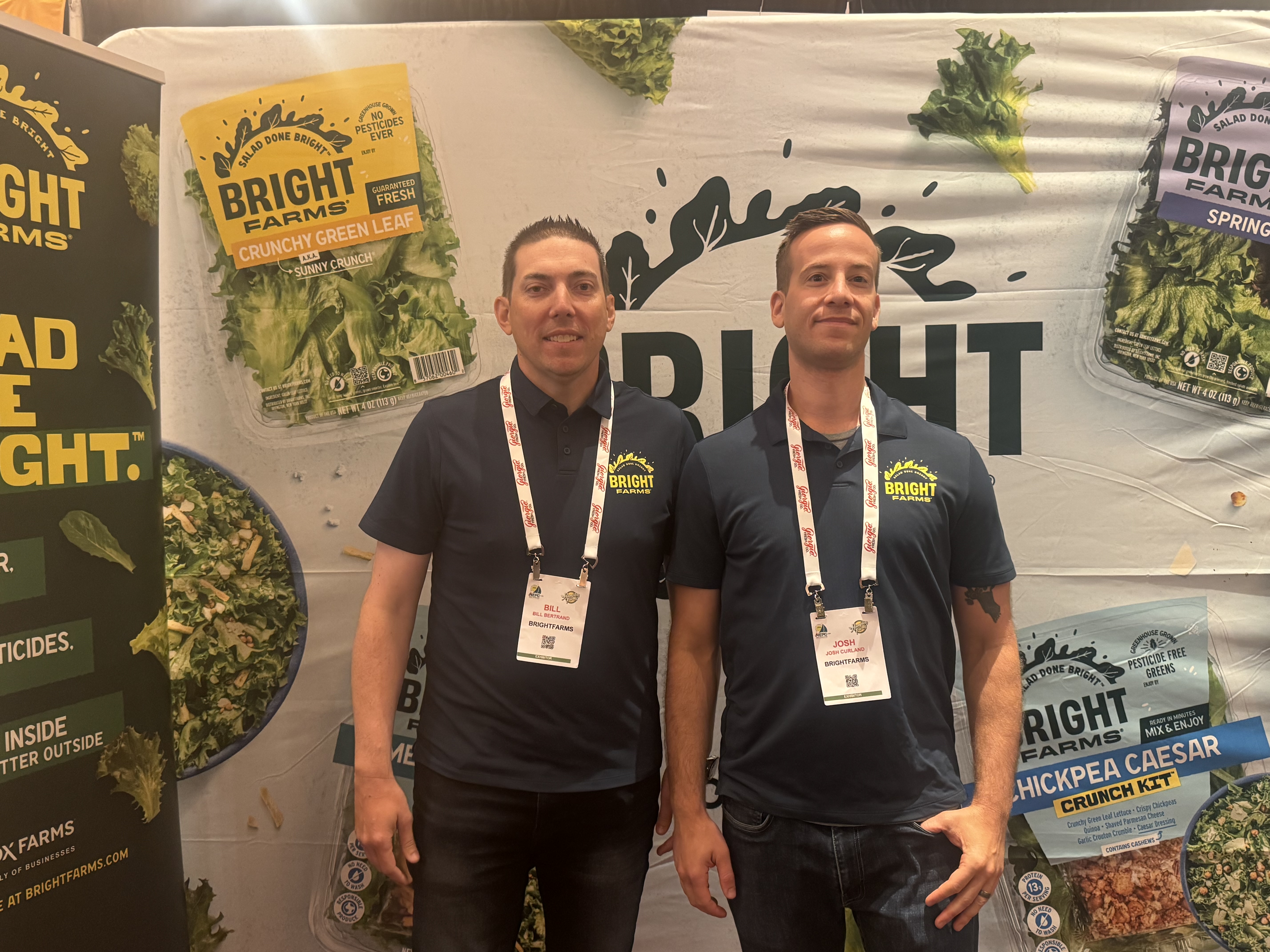 Bill Bertrand and Josh Curland of Bright Farms.