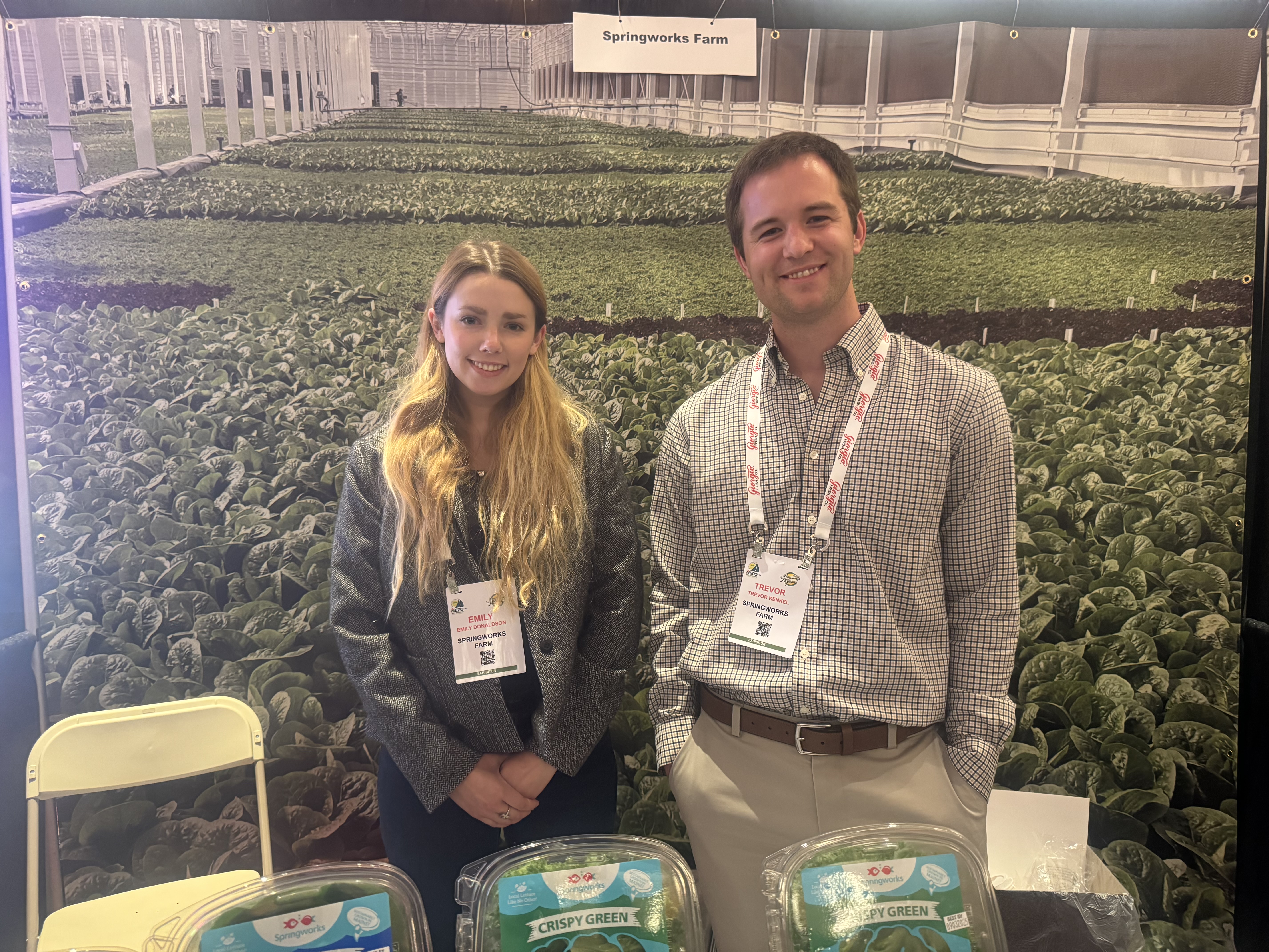 Emily Donaldson and Trevor Kenkel of Springworks Farm.