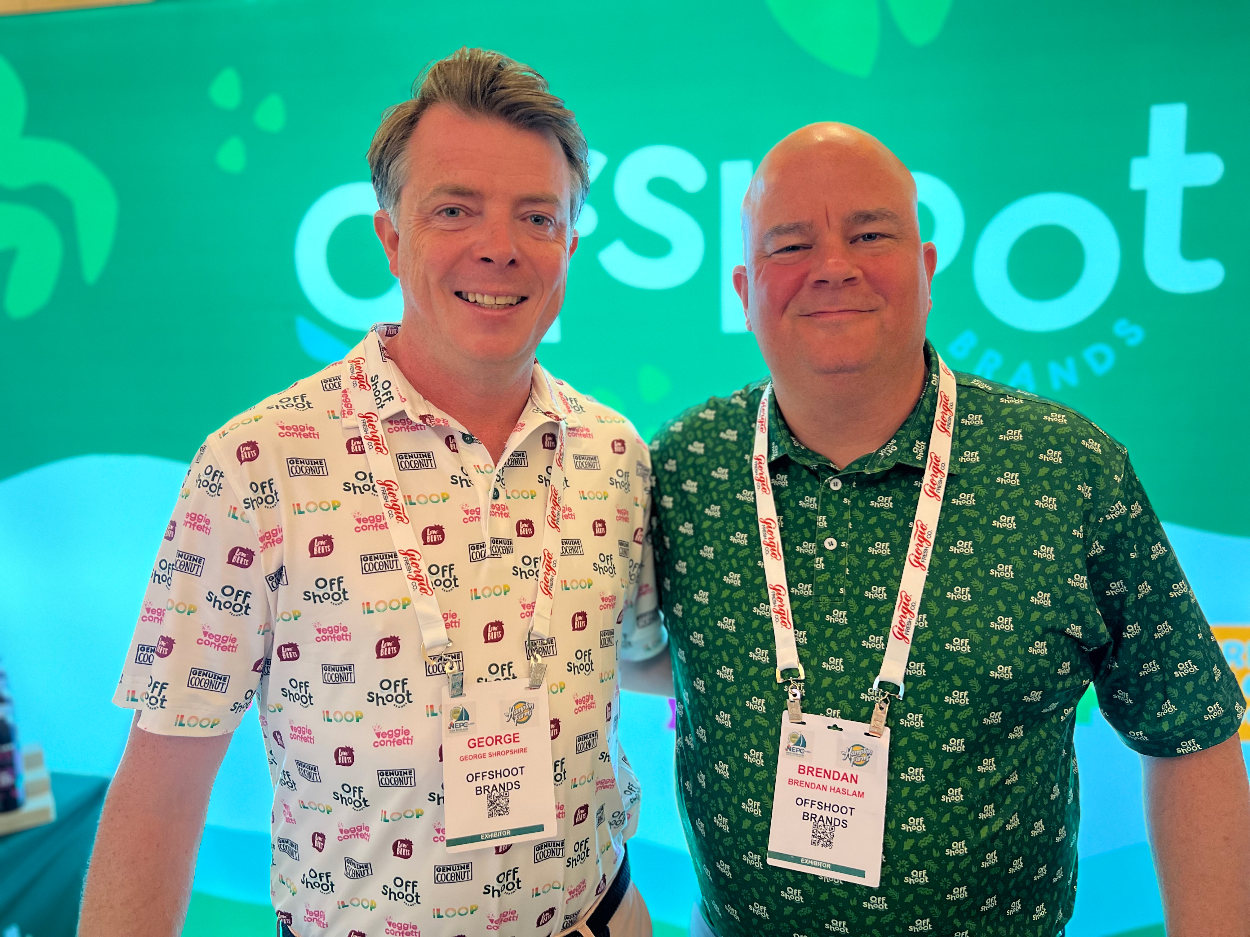 George Shropshire and Brendan Haslam of Offshoot Brands.
