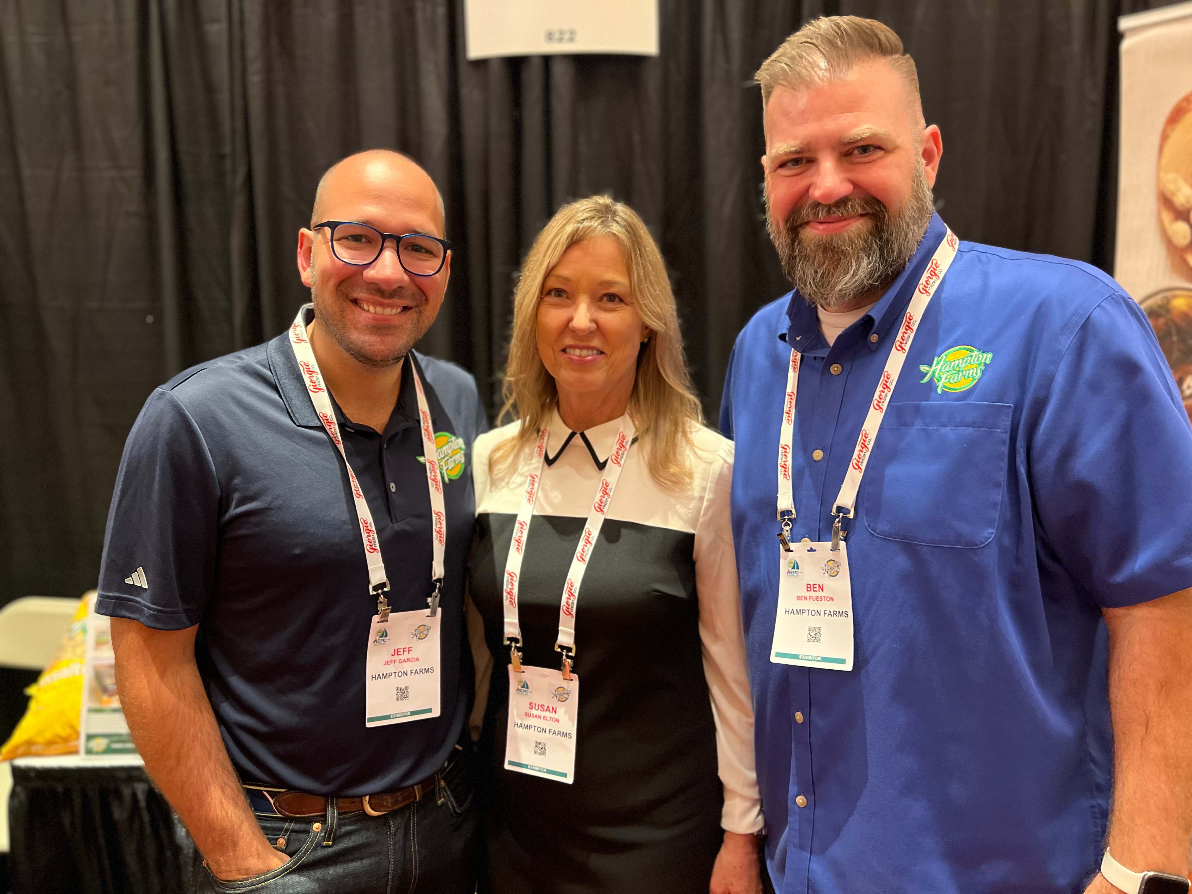 Hampton Farms was represented by Jeff Garcia, Sue Elton and Ben Fueston.
