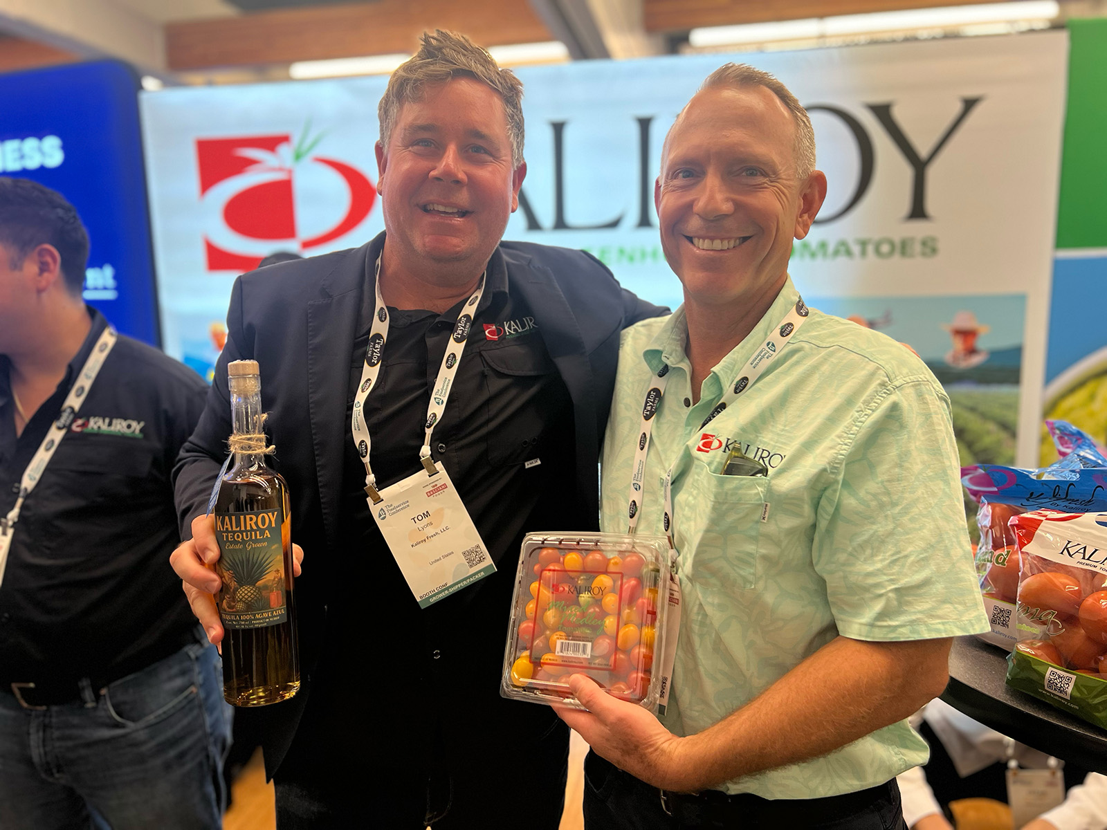 Tom Lyons and David Robidoux of Kaliroy Fresh.