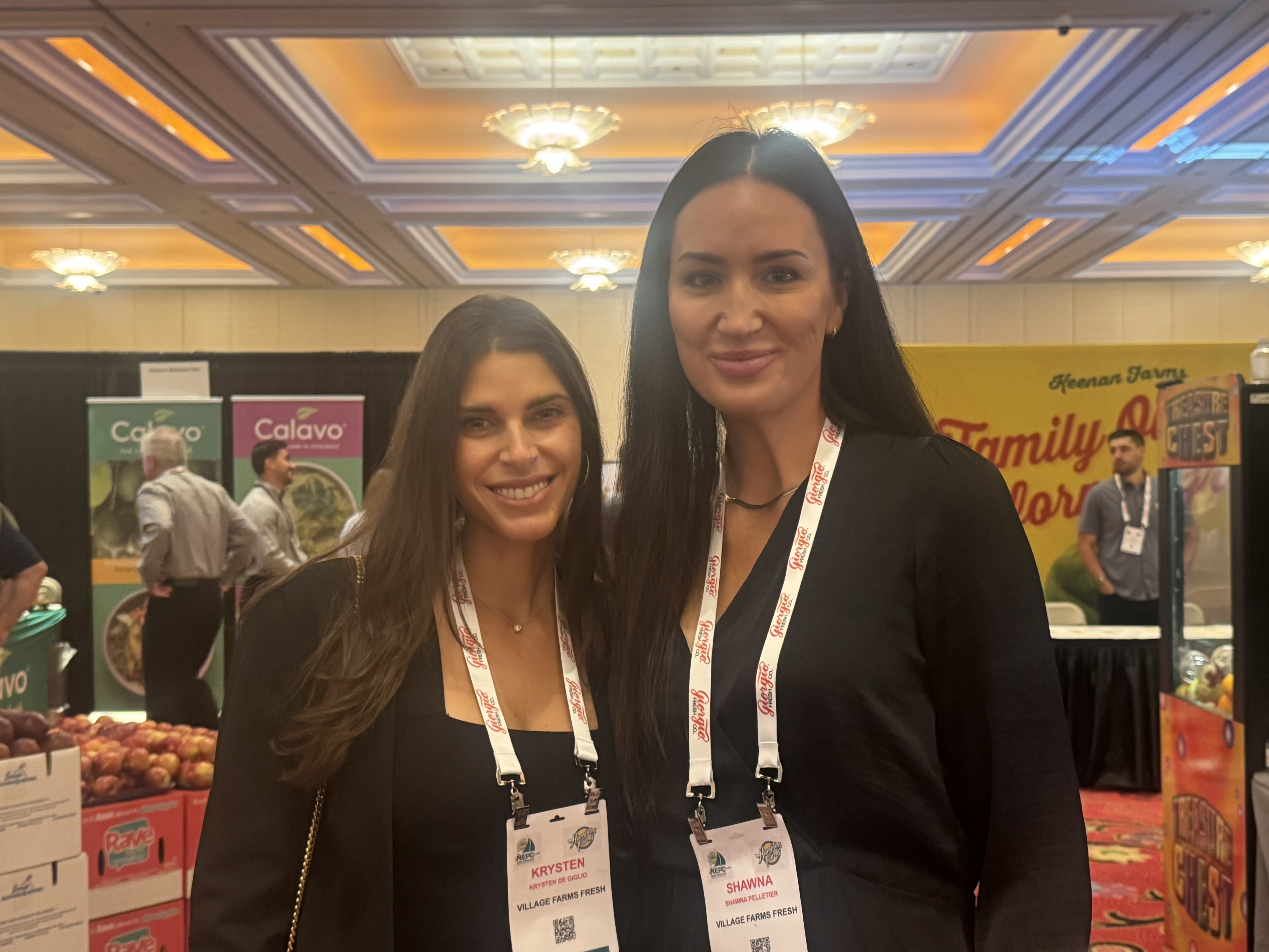 Krysten DeGiglio and Shawna Pelletier of Village Farms Fresh.