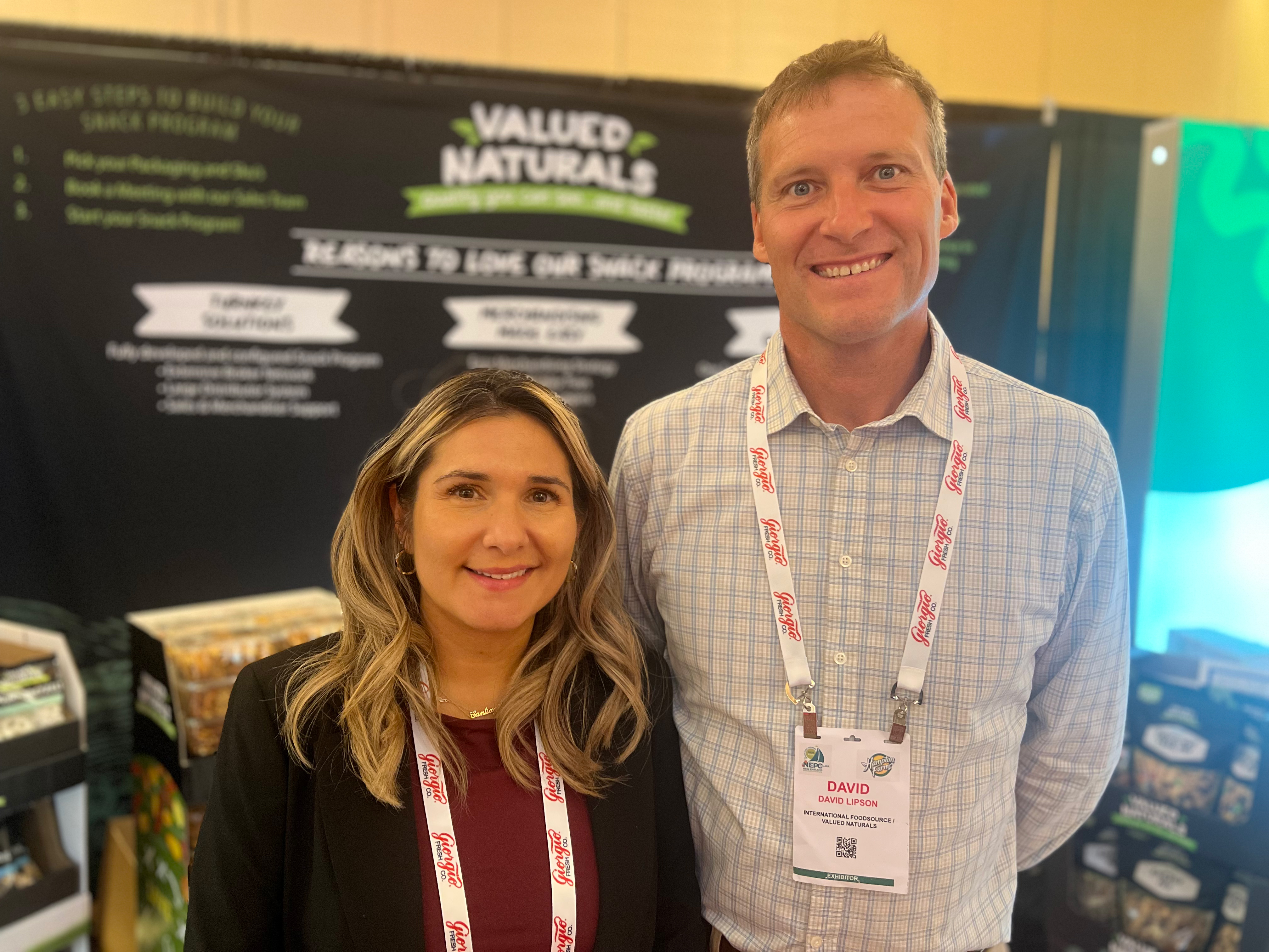 Leidy and David Lipson of Valued Naturals.