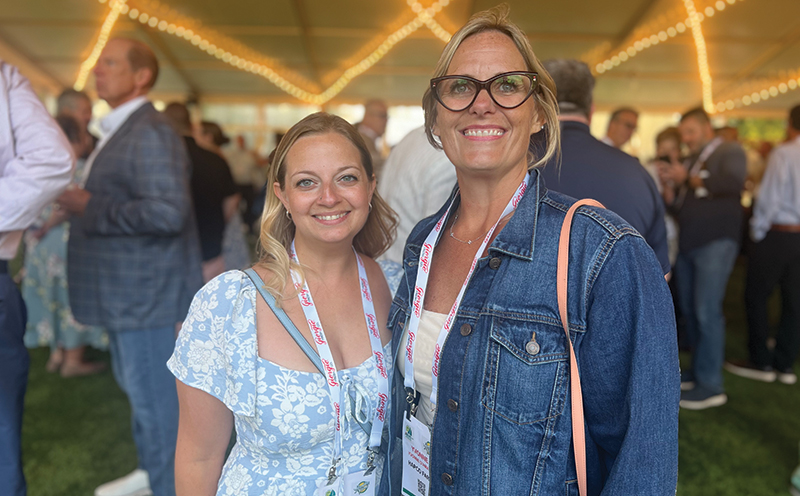 Mariangela Barbieri and Yvonne D’Amato of Hapco Farms.