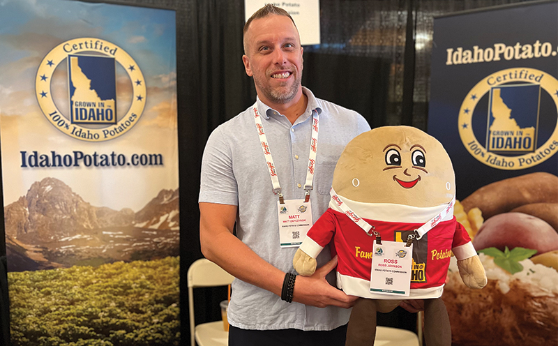 Matt Zapcznski of the Idaho Potato Commission.