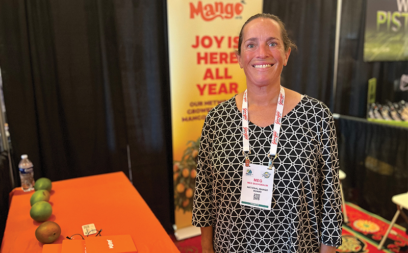 Meg Buchsbaum of the National Mango Board.