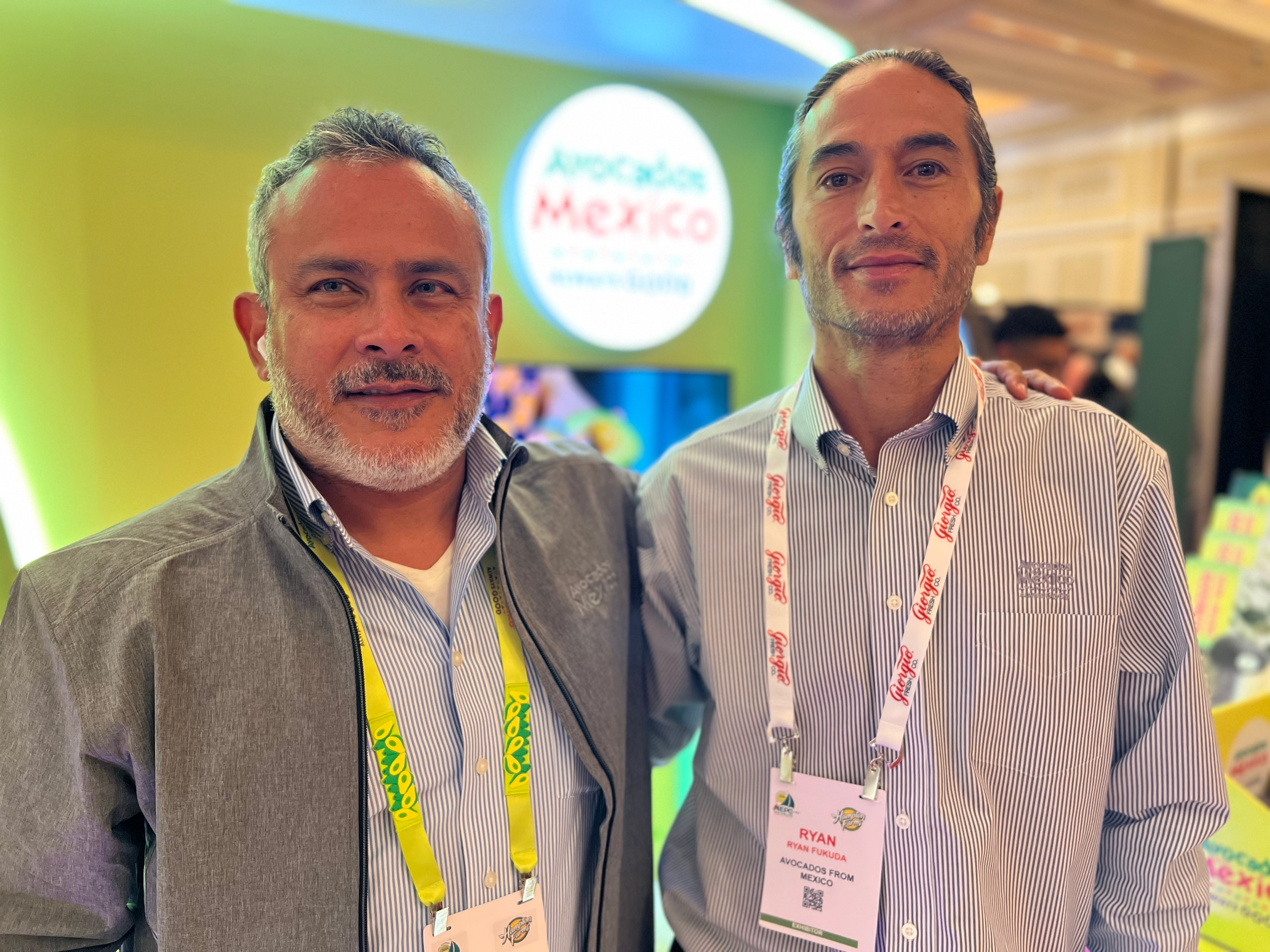 Oscar Garcia and Ryan Fukuda of Avocados From Mexico.