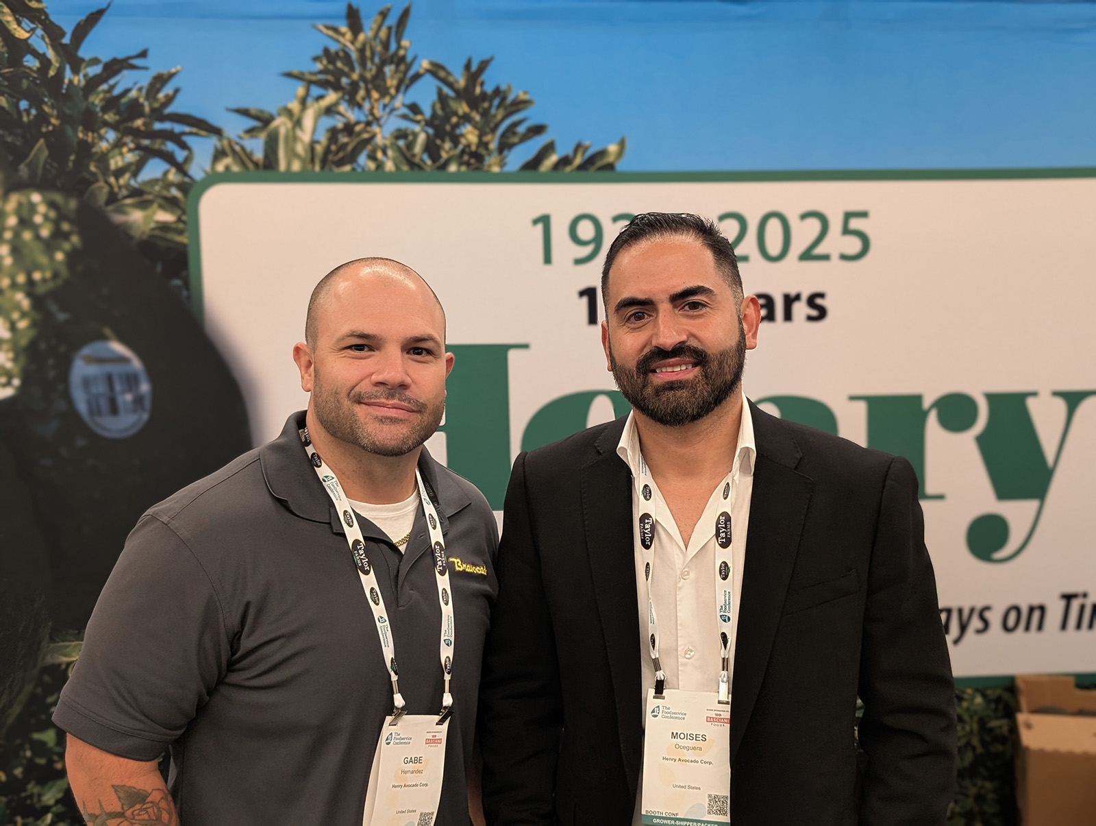 Gabe Hernandez and Moises Oceguera of Henry Avocado.