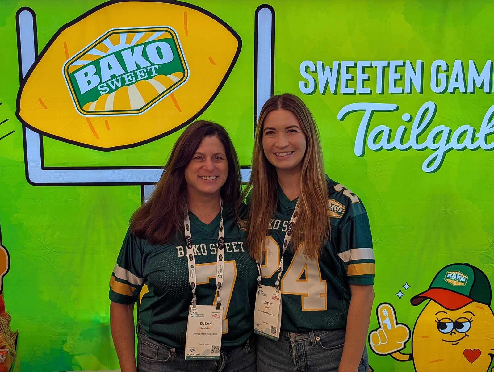 Susan Noritake and Brittni Chudy of Country Sweet Produce.