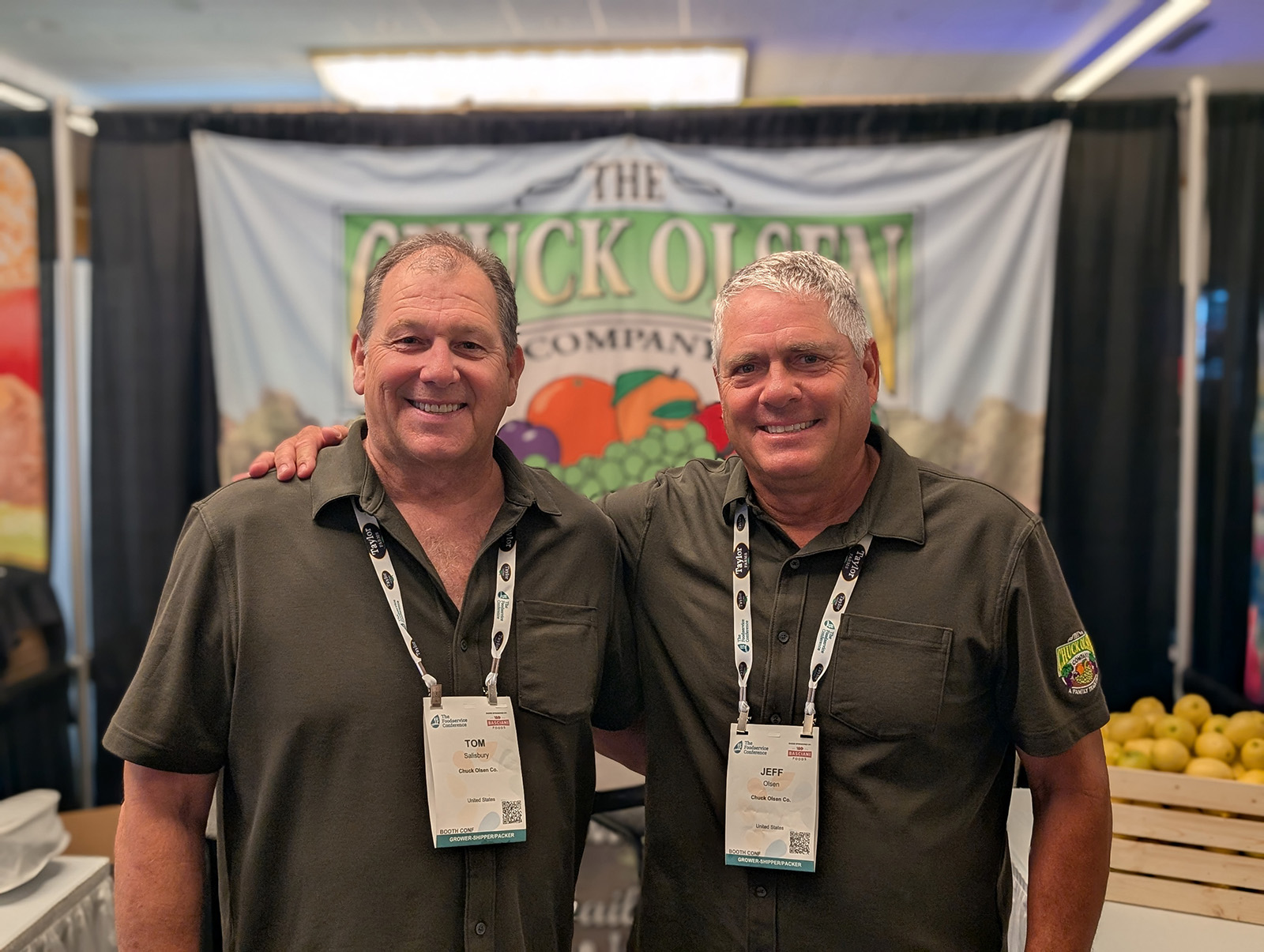 Tom Salisbury and Jeff Olsen of Chuck Olsen Co.