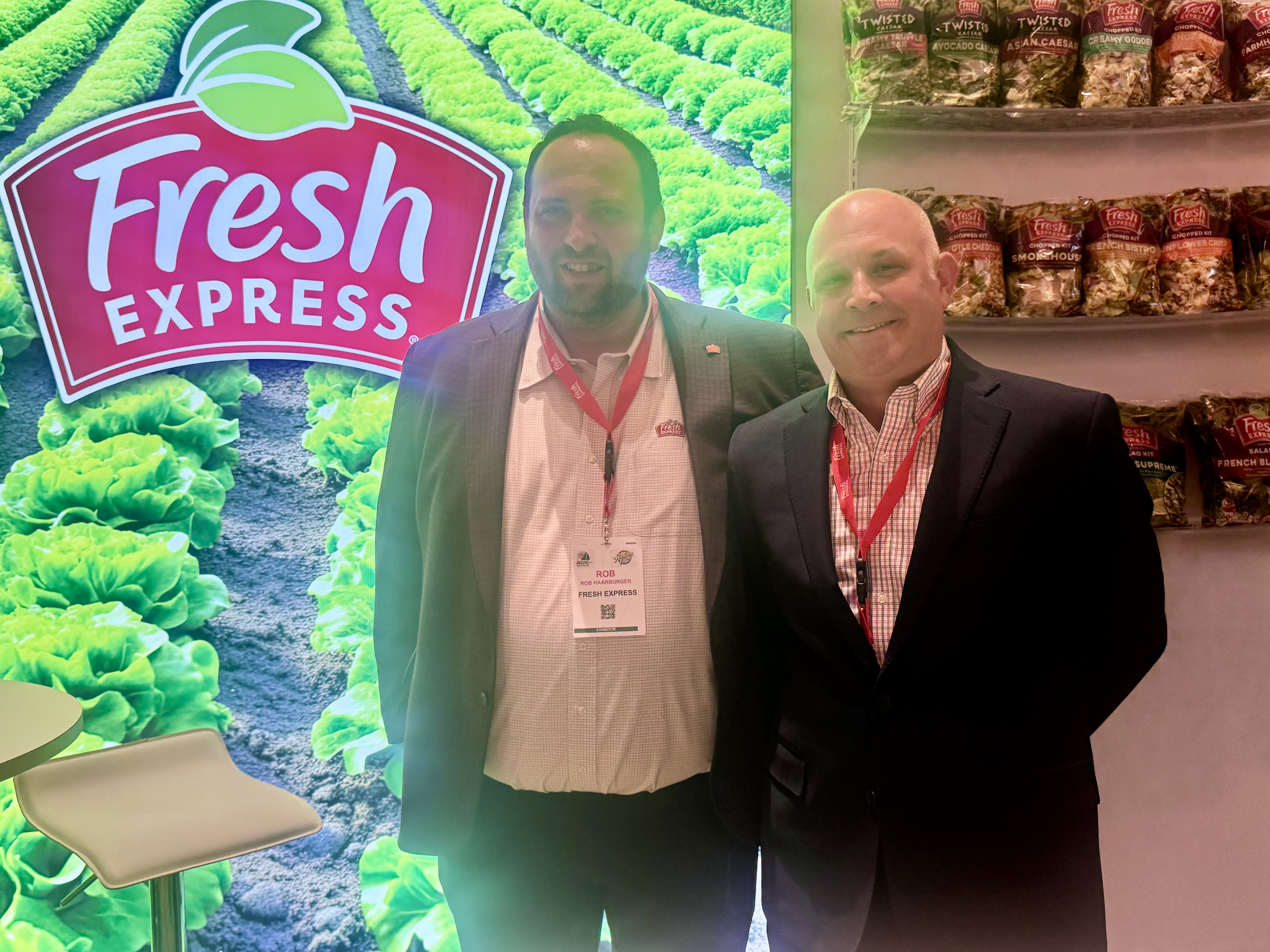 Rob Haarburger and Phil Crafts of Fresh Express.