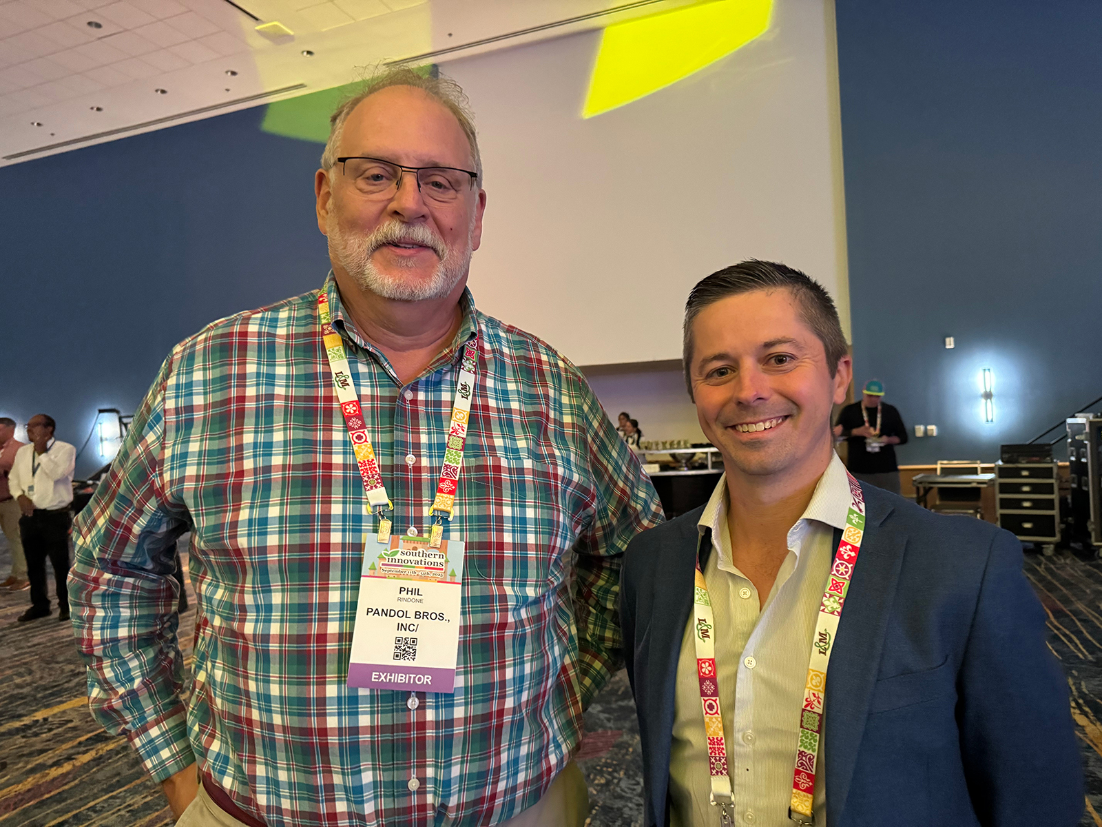 Phil Rindone and Patrick Matthias of Pandol Bros. Inc.