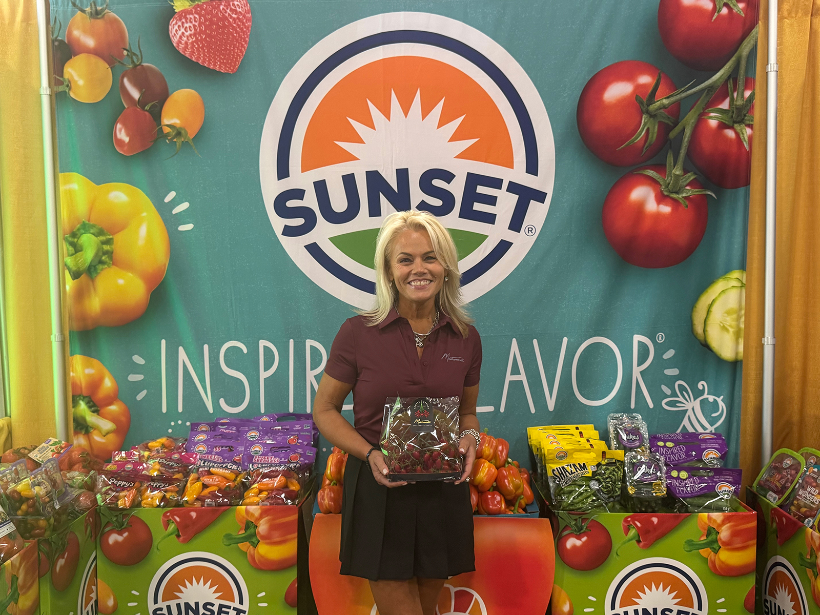 Brenda Necic of Mastronardi Produce/Sunset.
