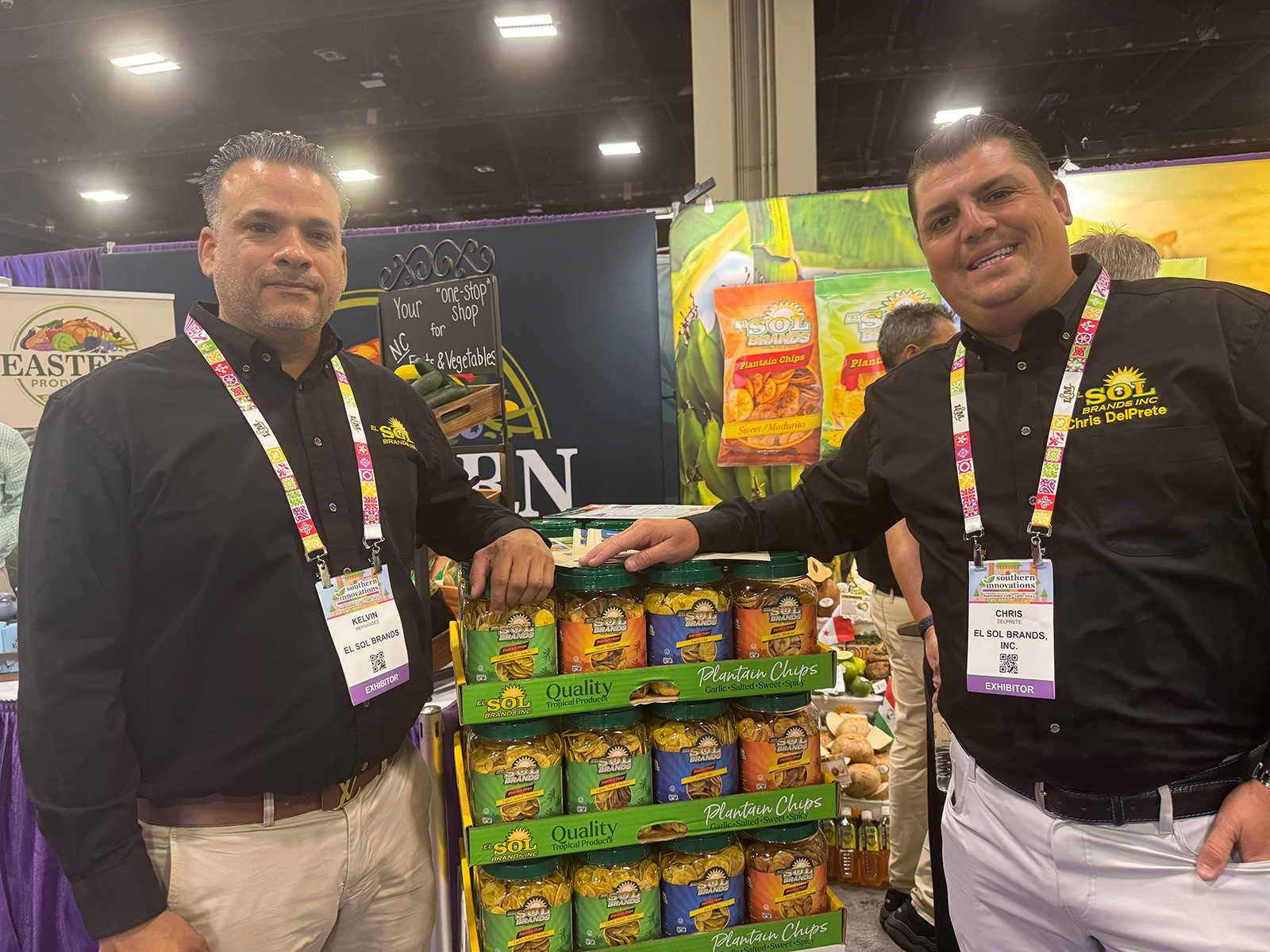 Kelvin Hernandez and Chris Delprete of EL SoL Brands.