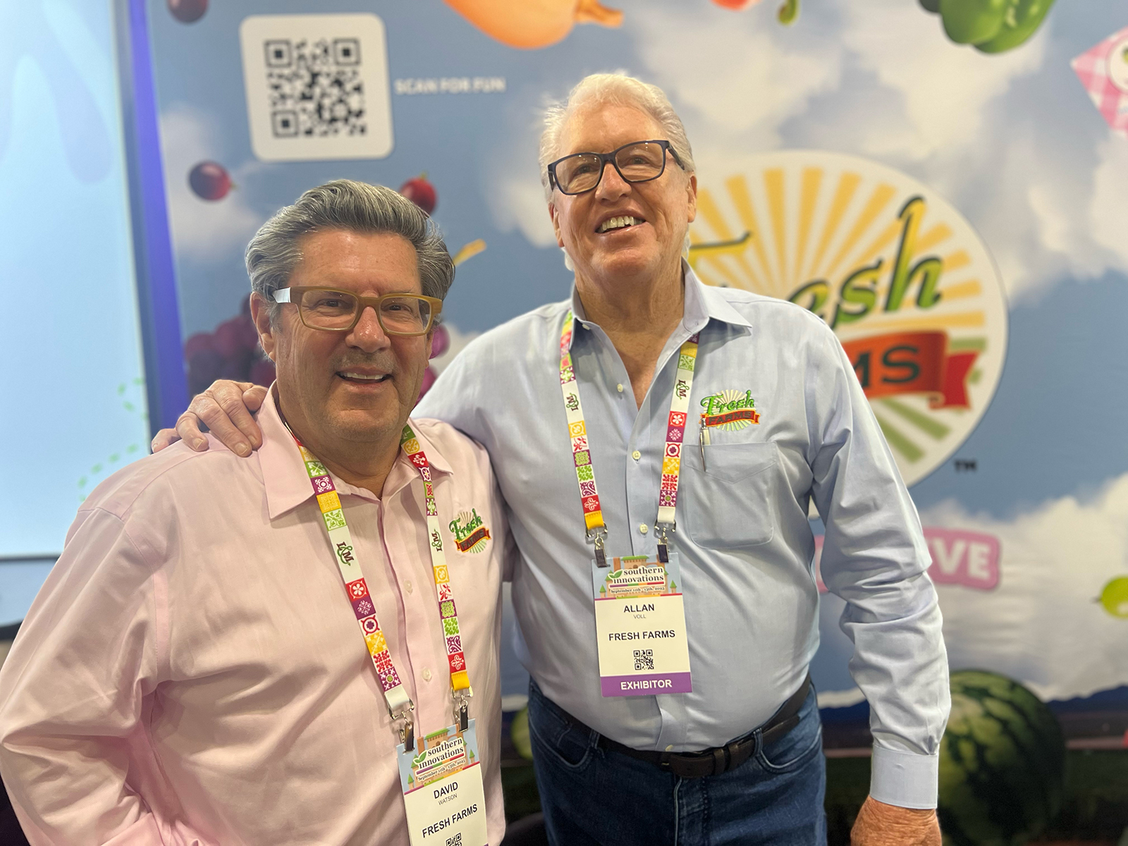 David Watson and Al Voll of Fresh Farms.