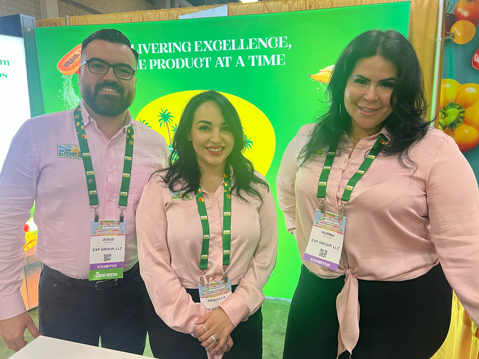 Exp Group was represented by Jesus Cavazos, Priscilla Diaz and Norma McClain.