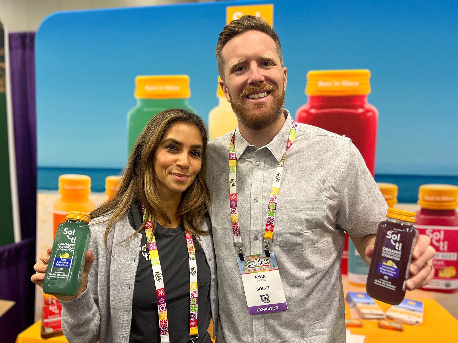 Suzanne Nabavi and Ryan Cooper of Sol-ti.
