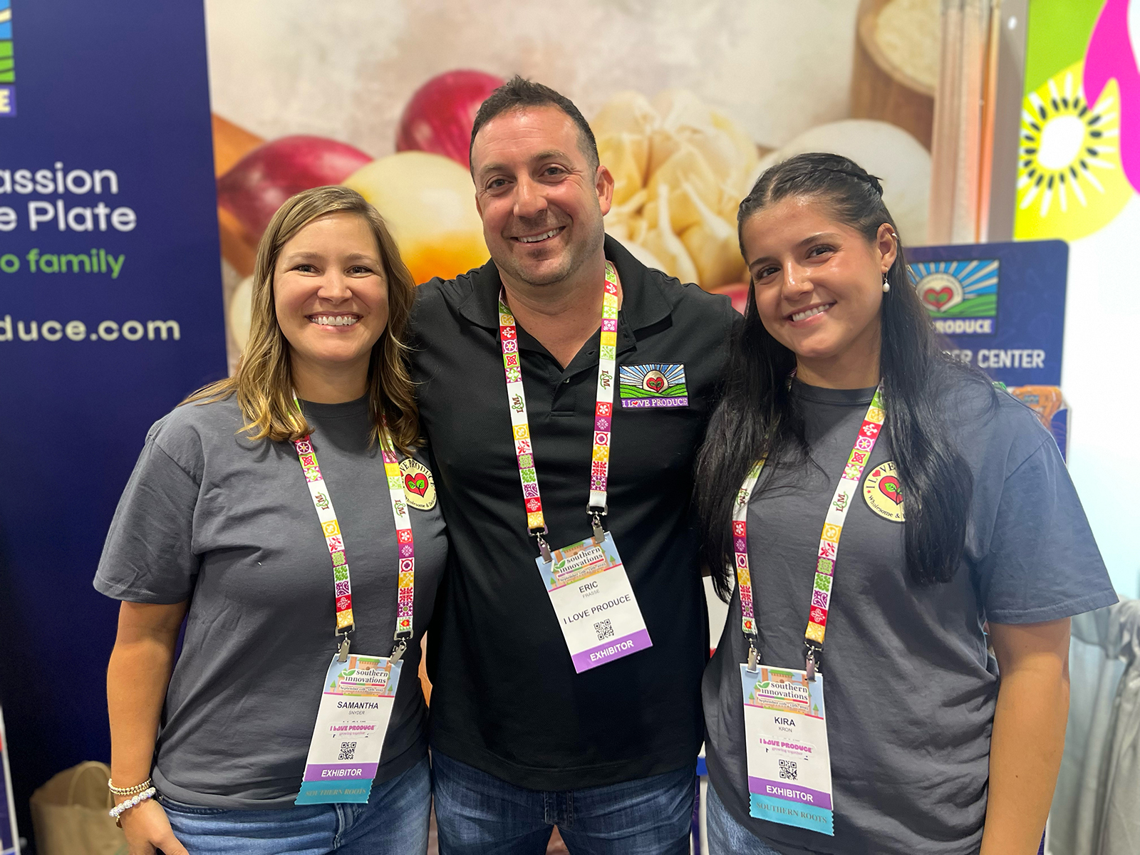 Sam Snyder, Eric Frasse and Kira Kron of I Love Produce.