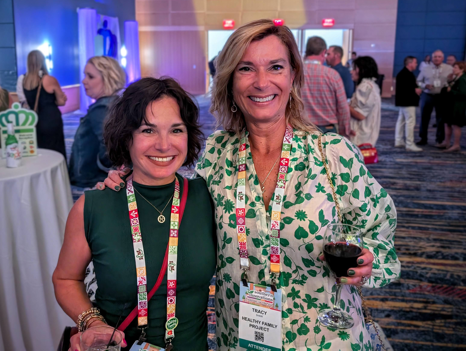 Amanda Keefer and Tracy Shaw of Healthy Family Project.