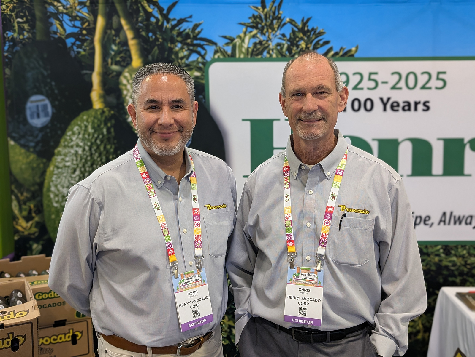 Ozzie Figueroa and Chris Varvel of Henry Avocado Co.  