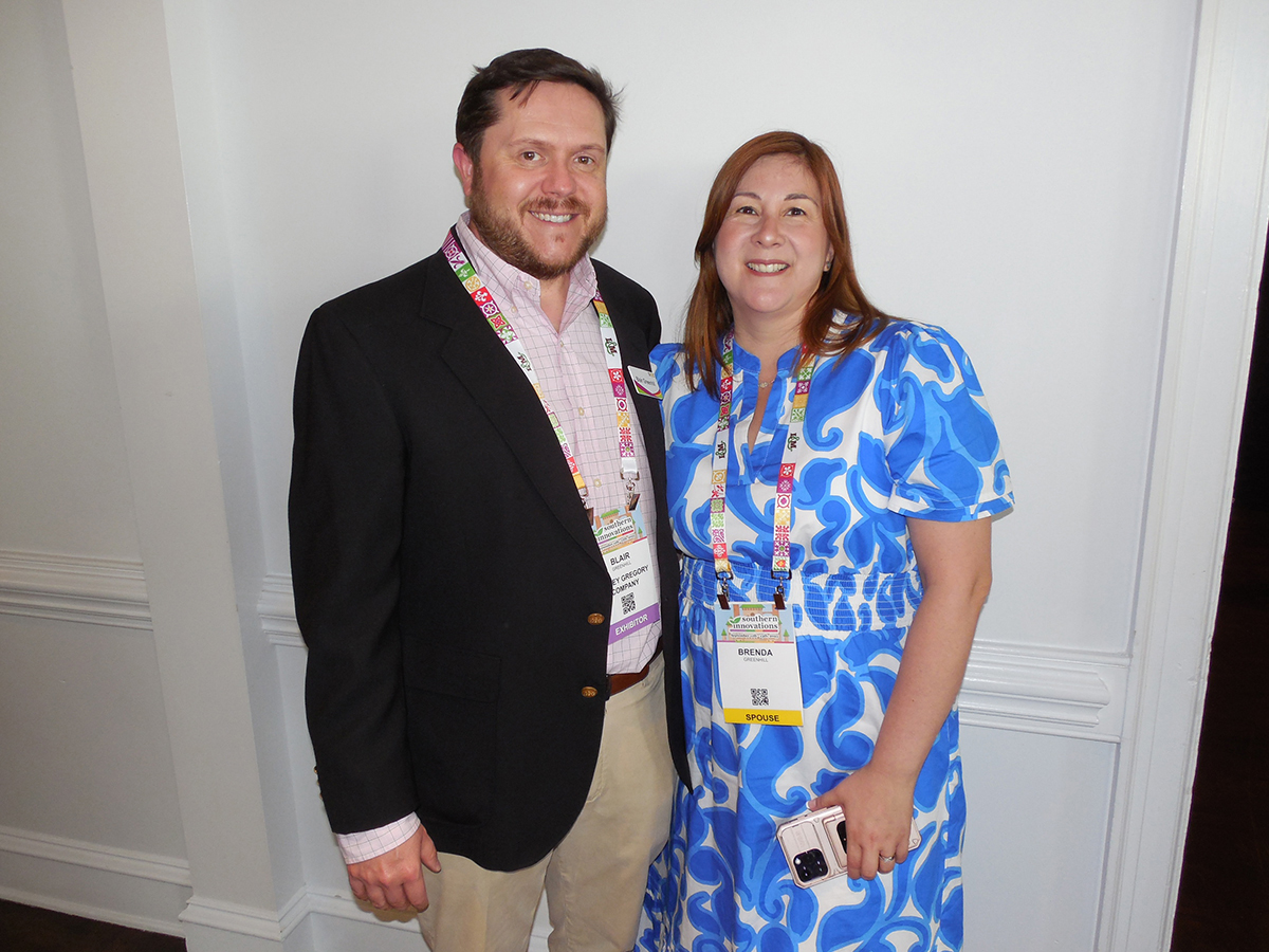Blair and Brenda Greenhill of Nickey Gregory Co.