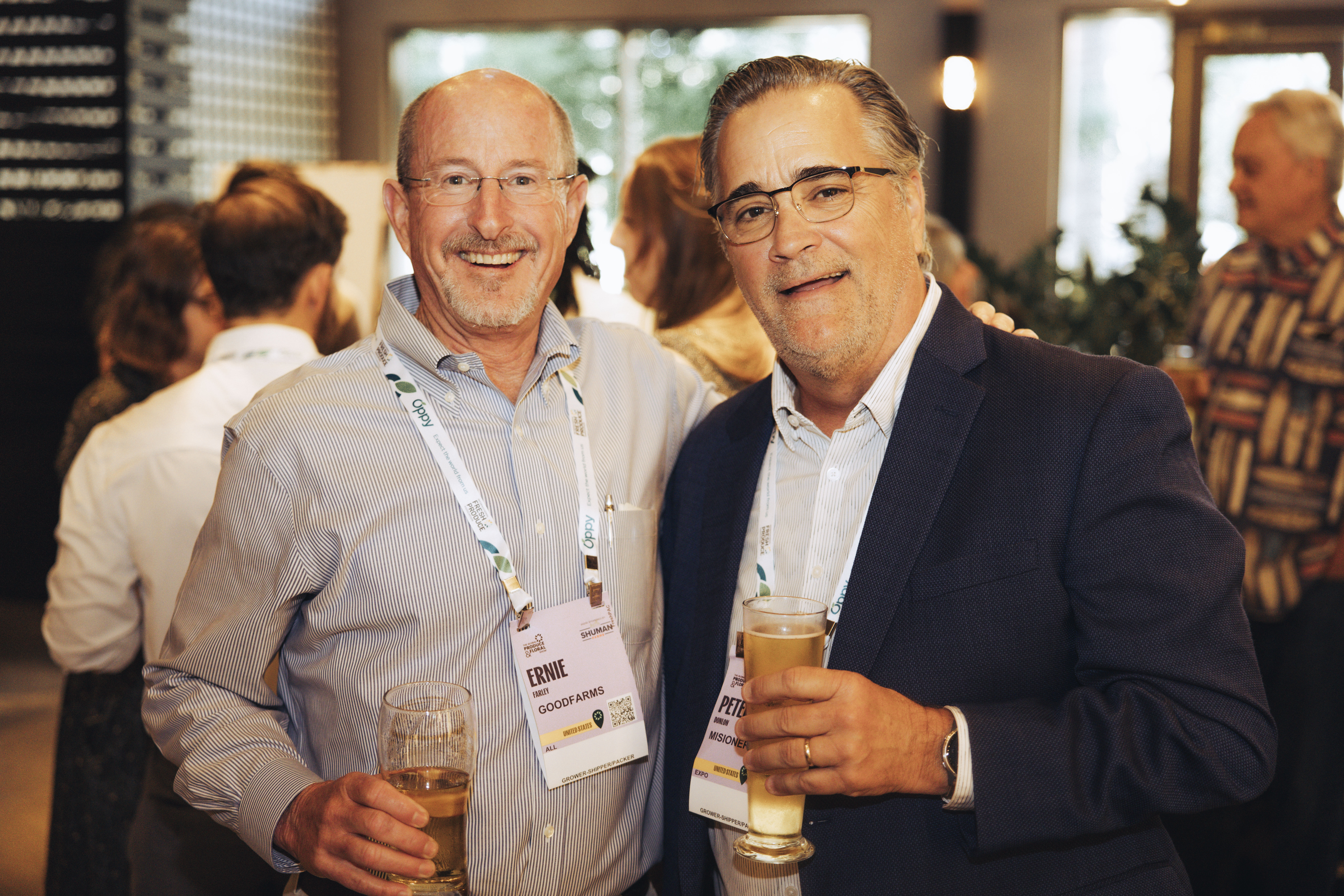 Ernie Farley of GoodFarms and Pete Donlon of Misionero.