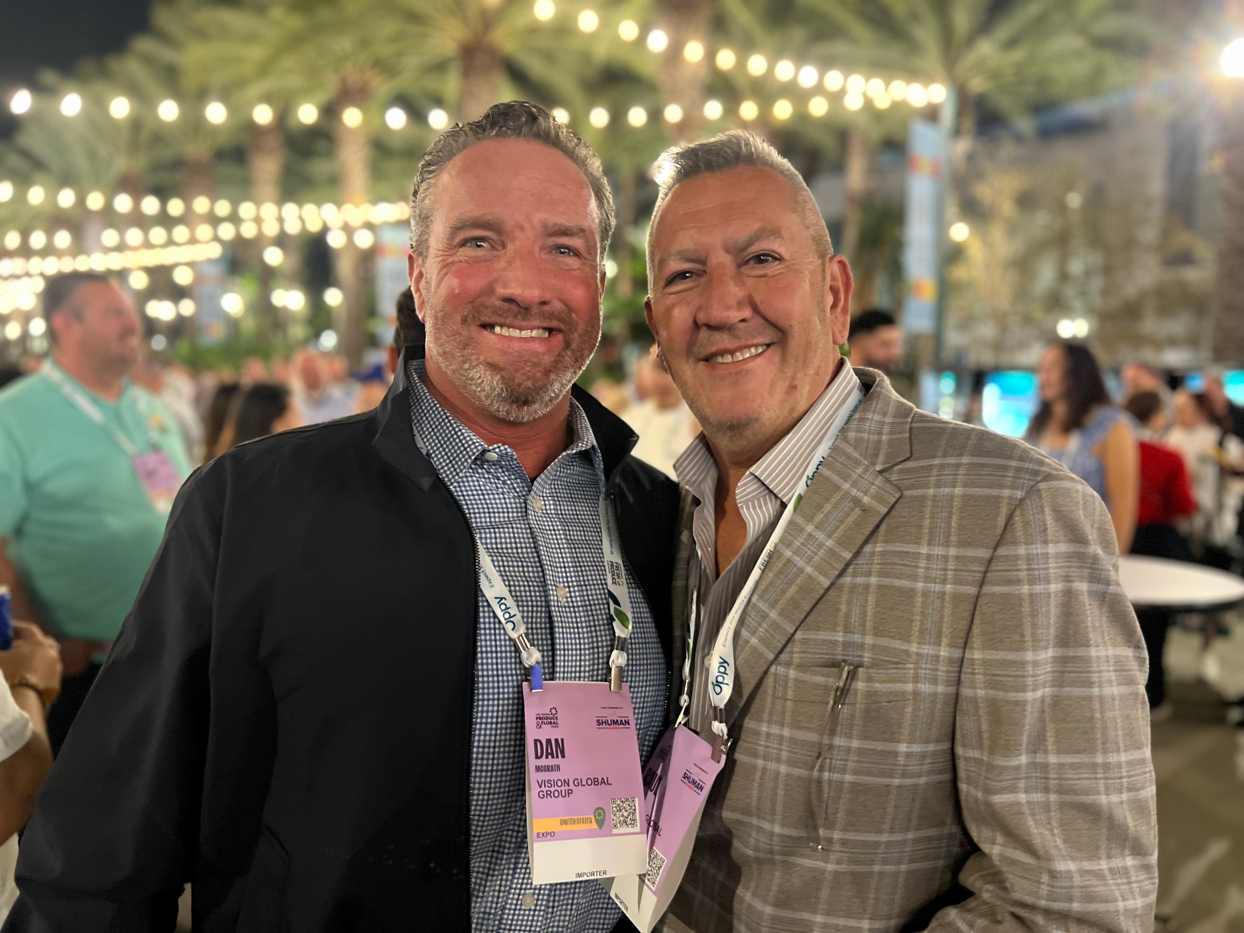 Dan McGrath and Raul Millan of Vision Global Group.