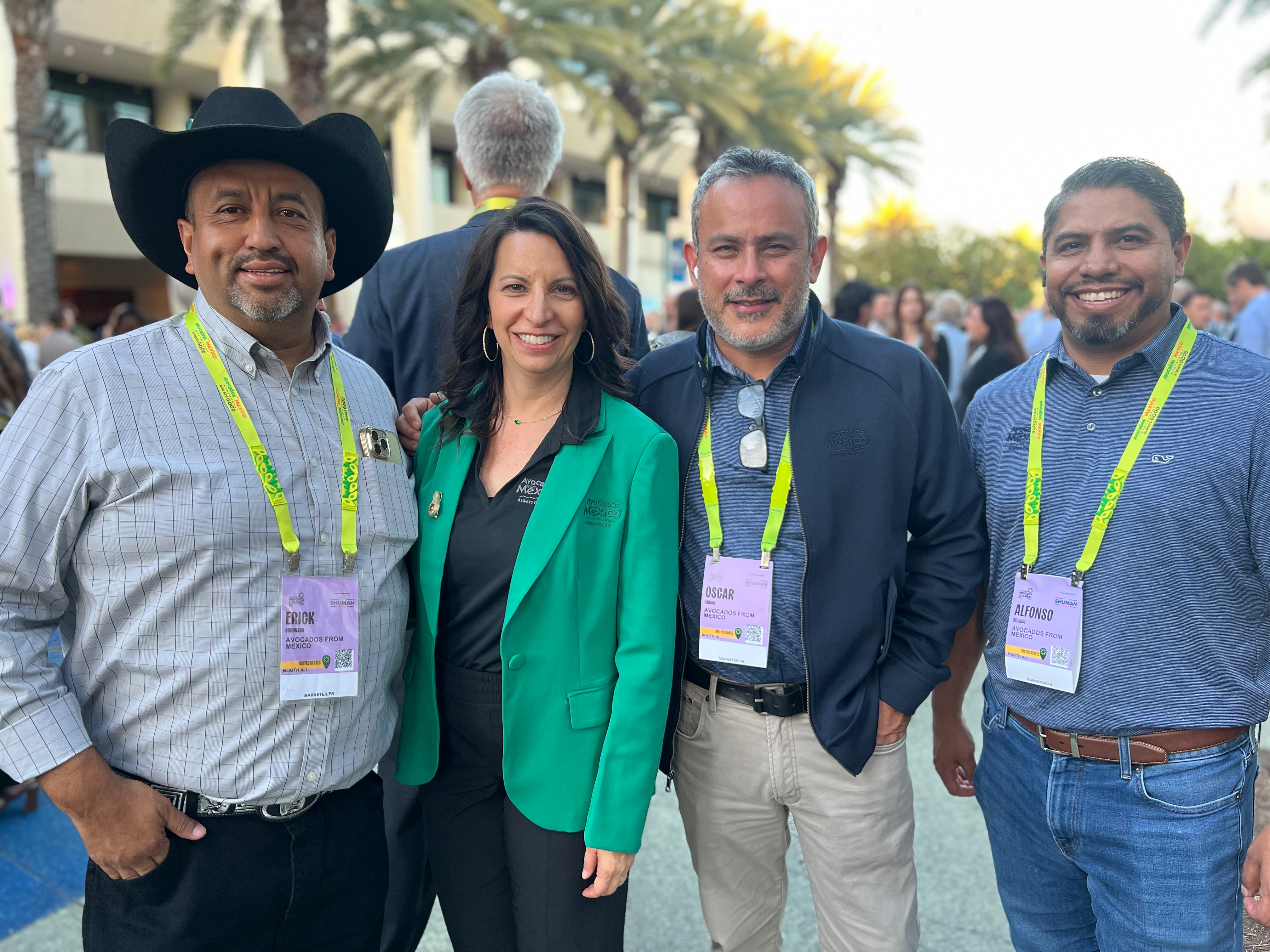 Erick Coronado, Stephanie Bazan, Oscar Garcia and Alfonso Delgado of AFM.