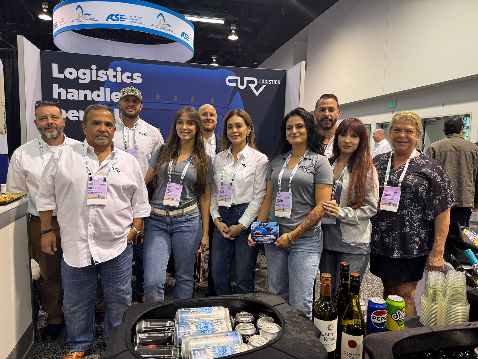 The team at Curv Logistics Group.