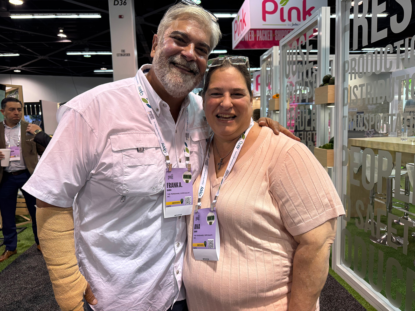 Frank and Ana Ramos of The Perishable Specialist.