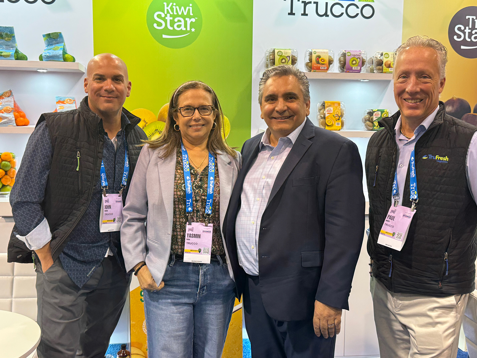 John Magna, Yasmin Pacia, Nick Pacia and Paul Massey of Trucco.