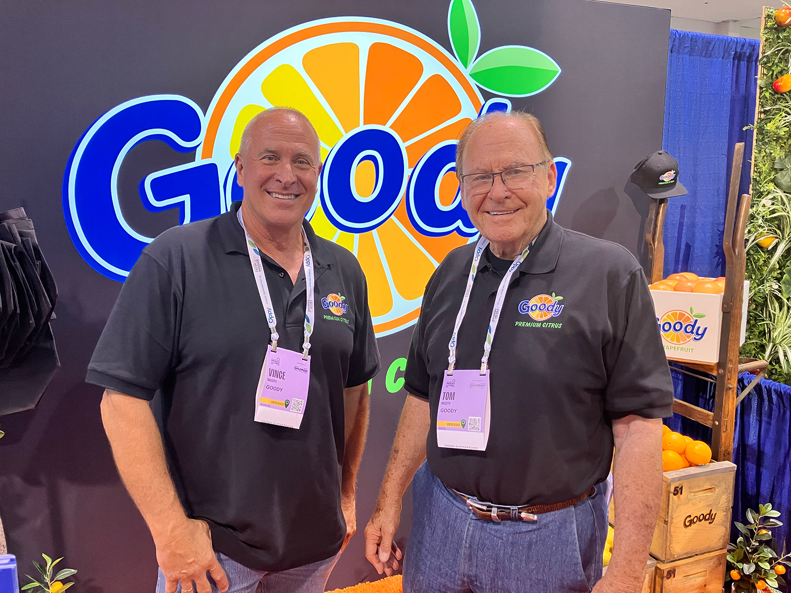 Vince Mazzetti and Tom Mazzetti of Goody. 