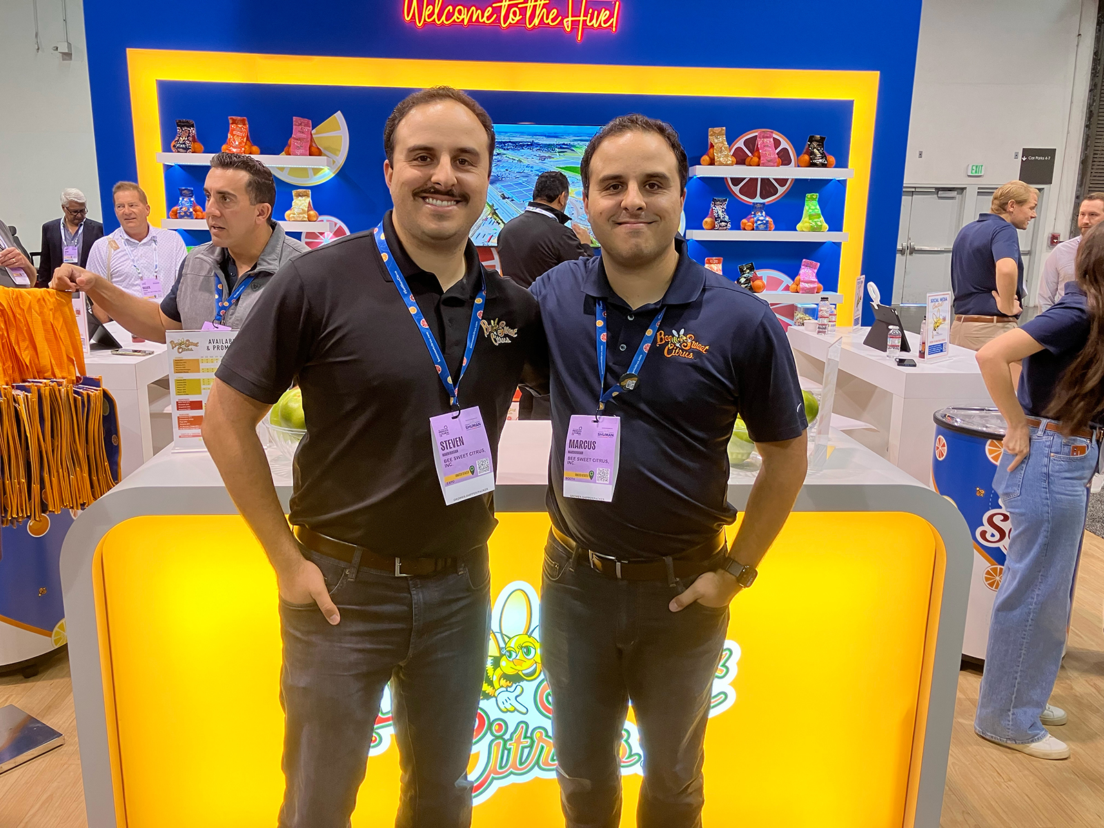 Steven Marderosian and Marcus Marderosian of Bee Sweet Citrus. 