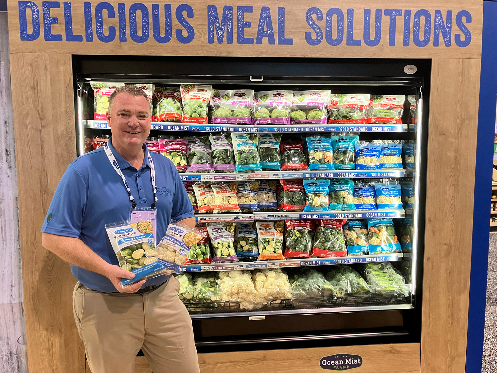 Chris Drew of Ocean Mist Farms.