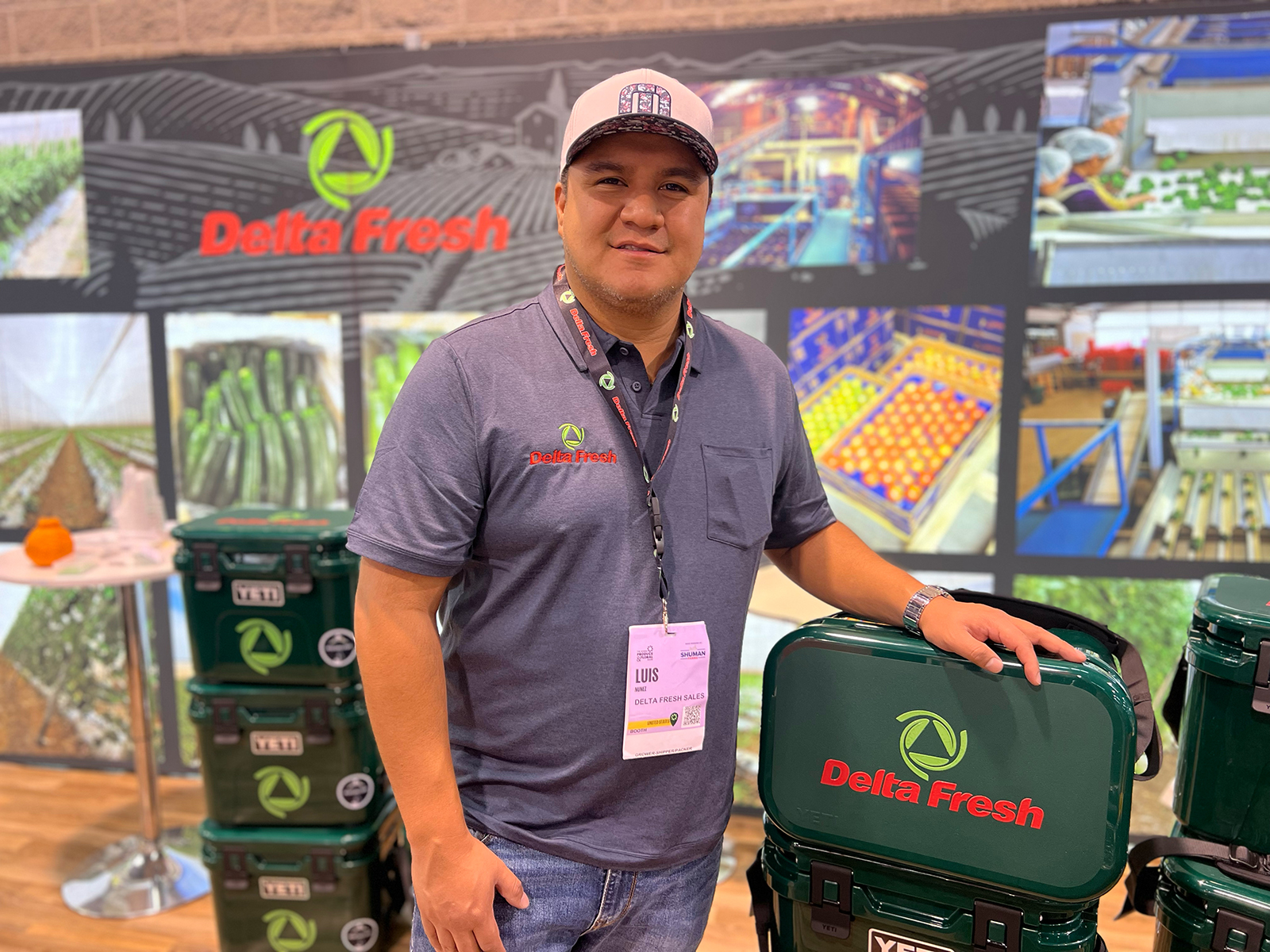 Luis Nuñez of Delta Fresh Sales.
