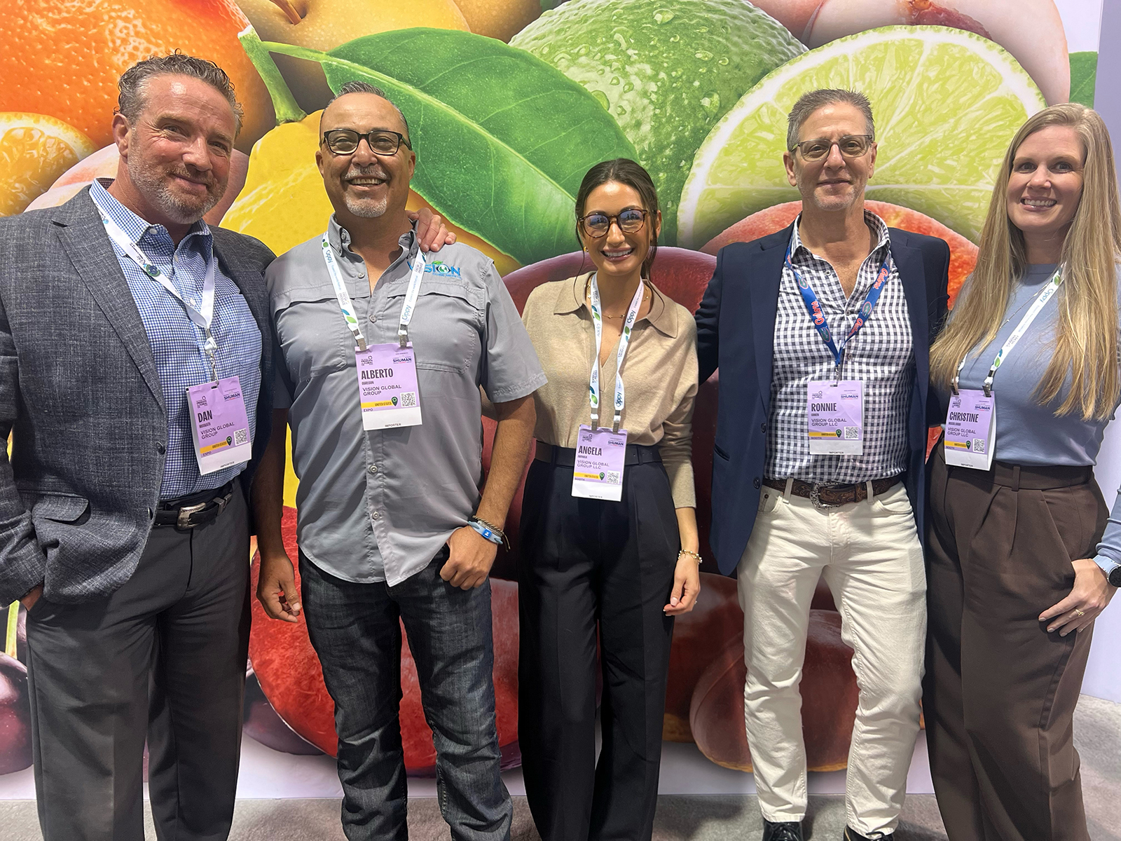 At the William H. Kopke booth were members of Vision Global Group Dan McGrath, Alberto Obregon, Angela Aronica, Ronnie Cohen and Christine McCullough.
