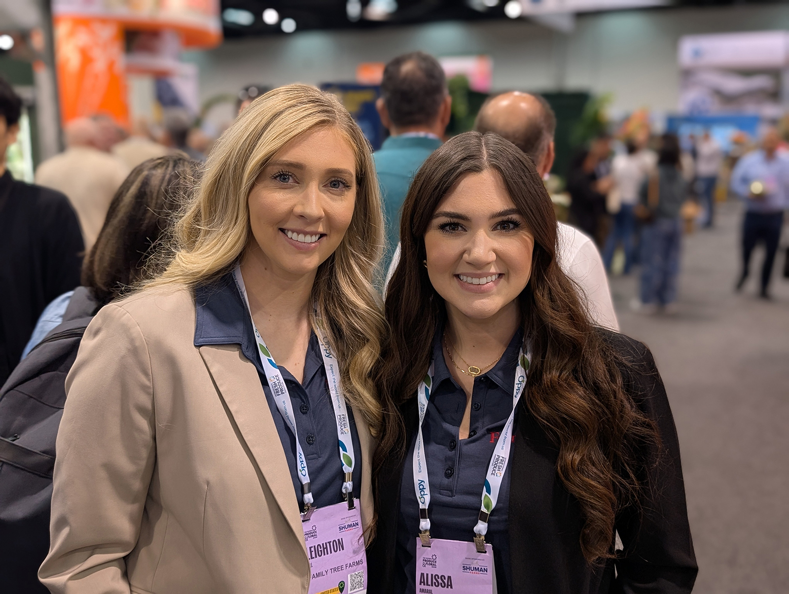Leighton Dill and Alissa Amaral of Family Tree Farms.