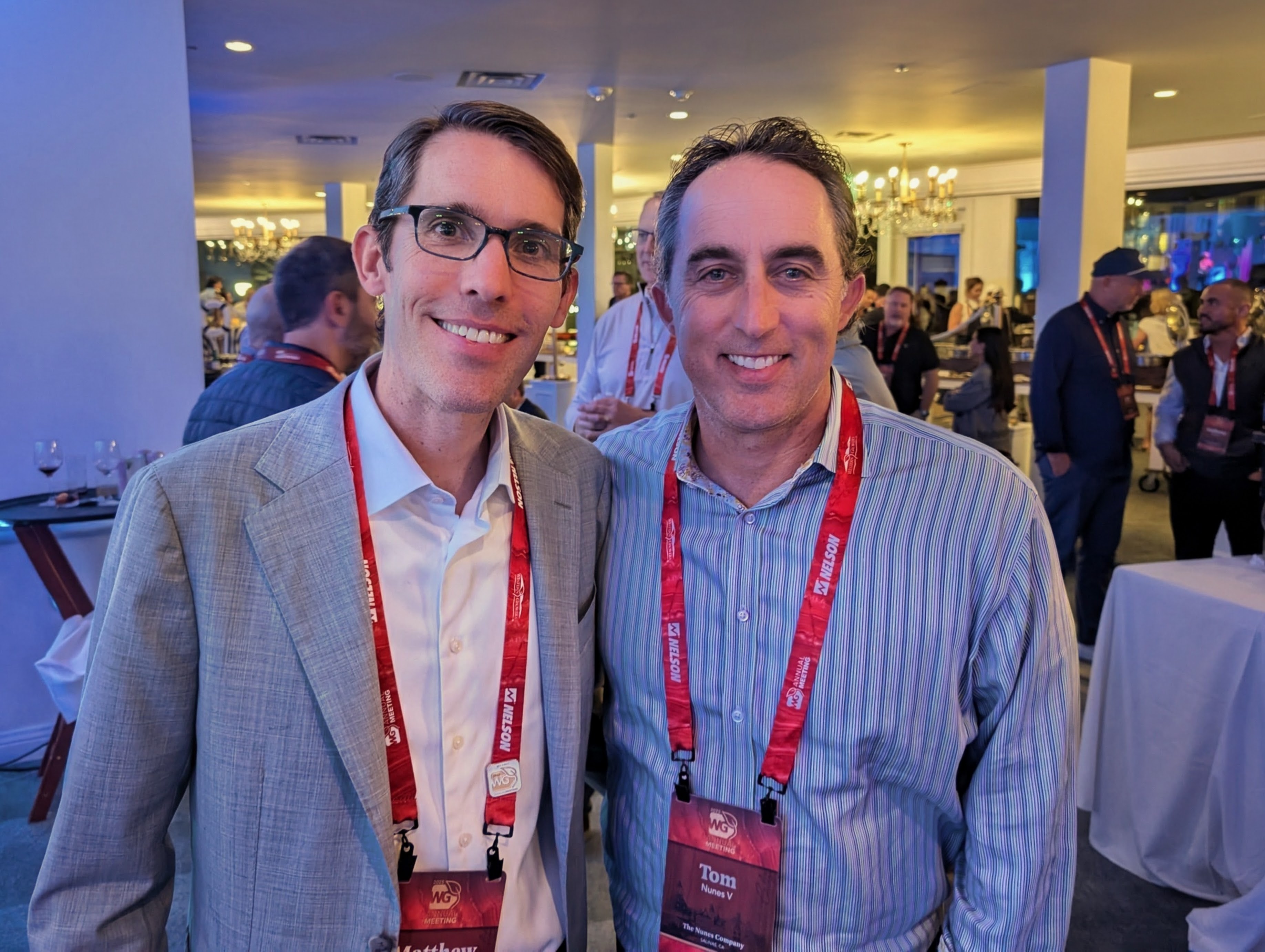Matthew Noll of alliantgroup and Tom Nunes of The Nunes Co.