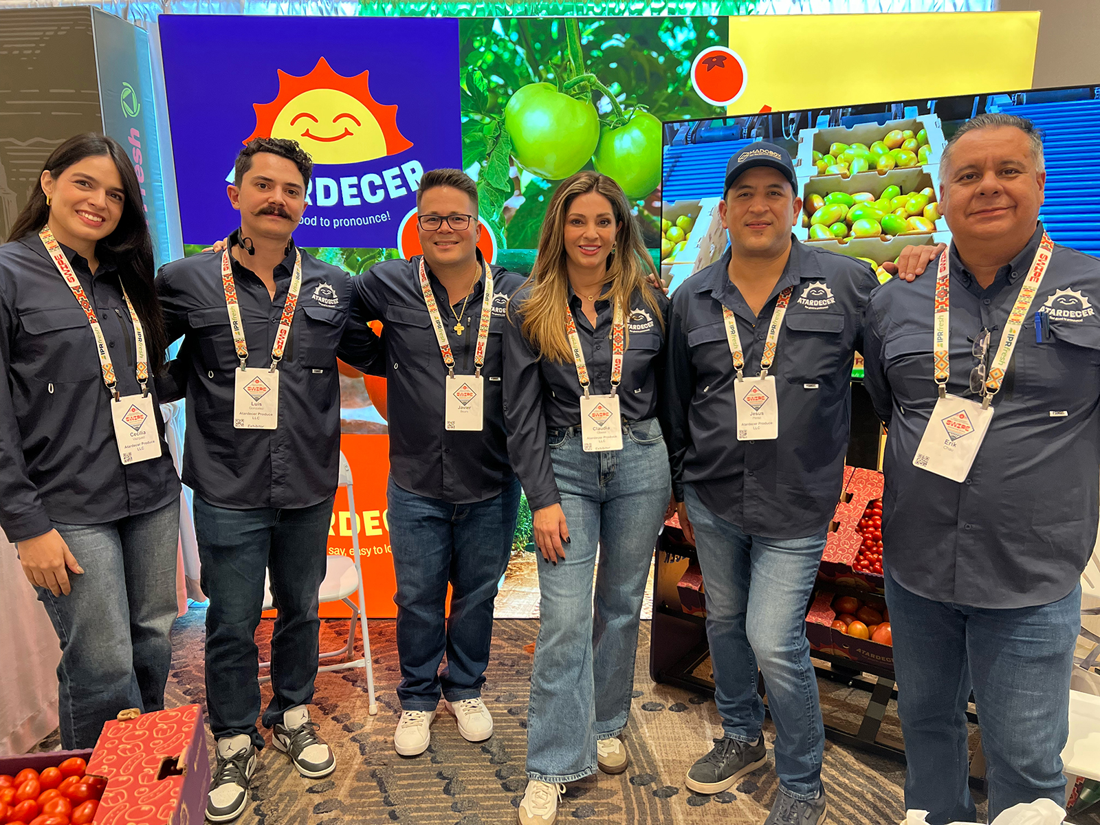 Making its SWIPE debut was Atardecer Produce, represented by Cecelia Vazquez, Luis Gonzalez, Javier Bours, Claudia Obeso, Jesus Perez and Erik Chau.