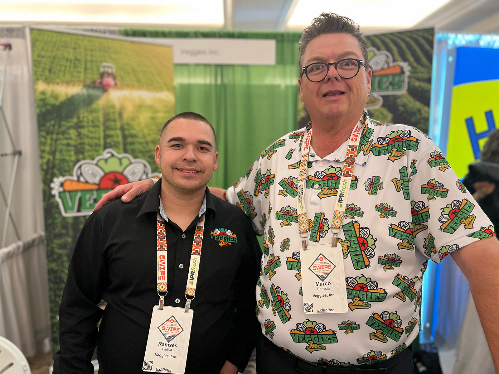 Ramses Padilla and Marco Barreda of Veggies Inc.