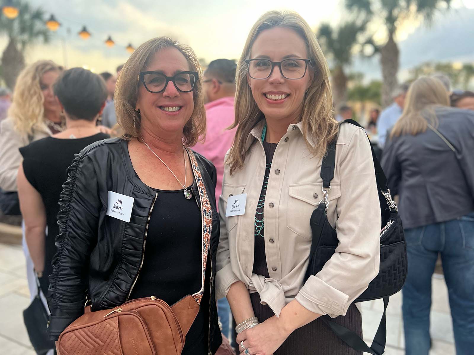 Jill Mazer and Jill Dankel of F&S Fresh Foods.
