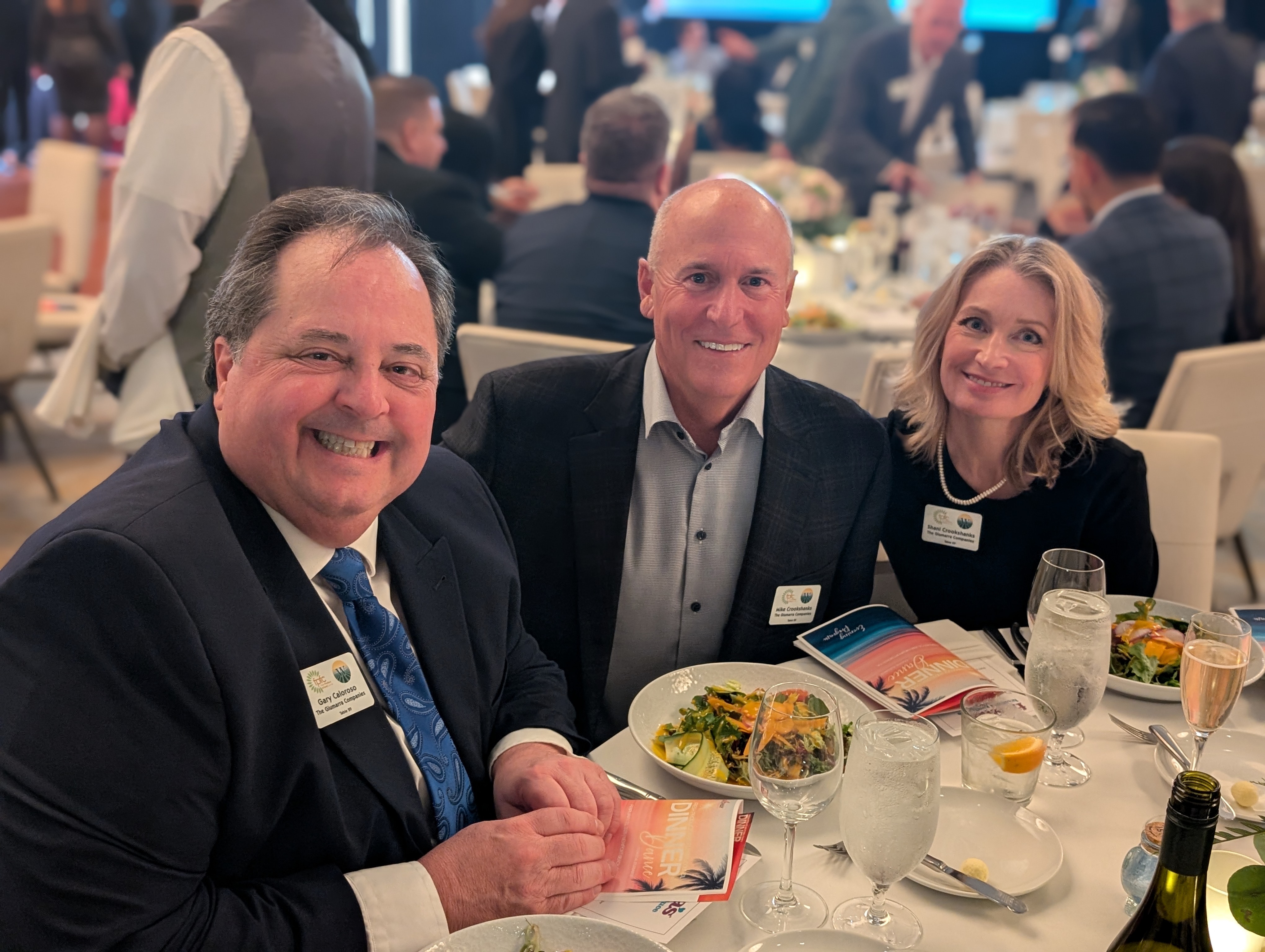 Gary Caloroso and Mike and Shani Crookshanks of The Giumarra Cos.