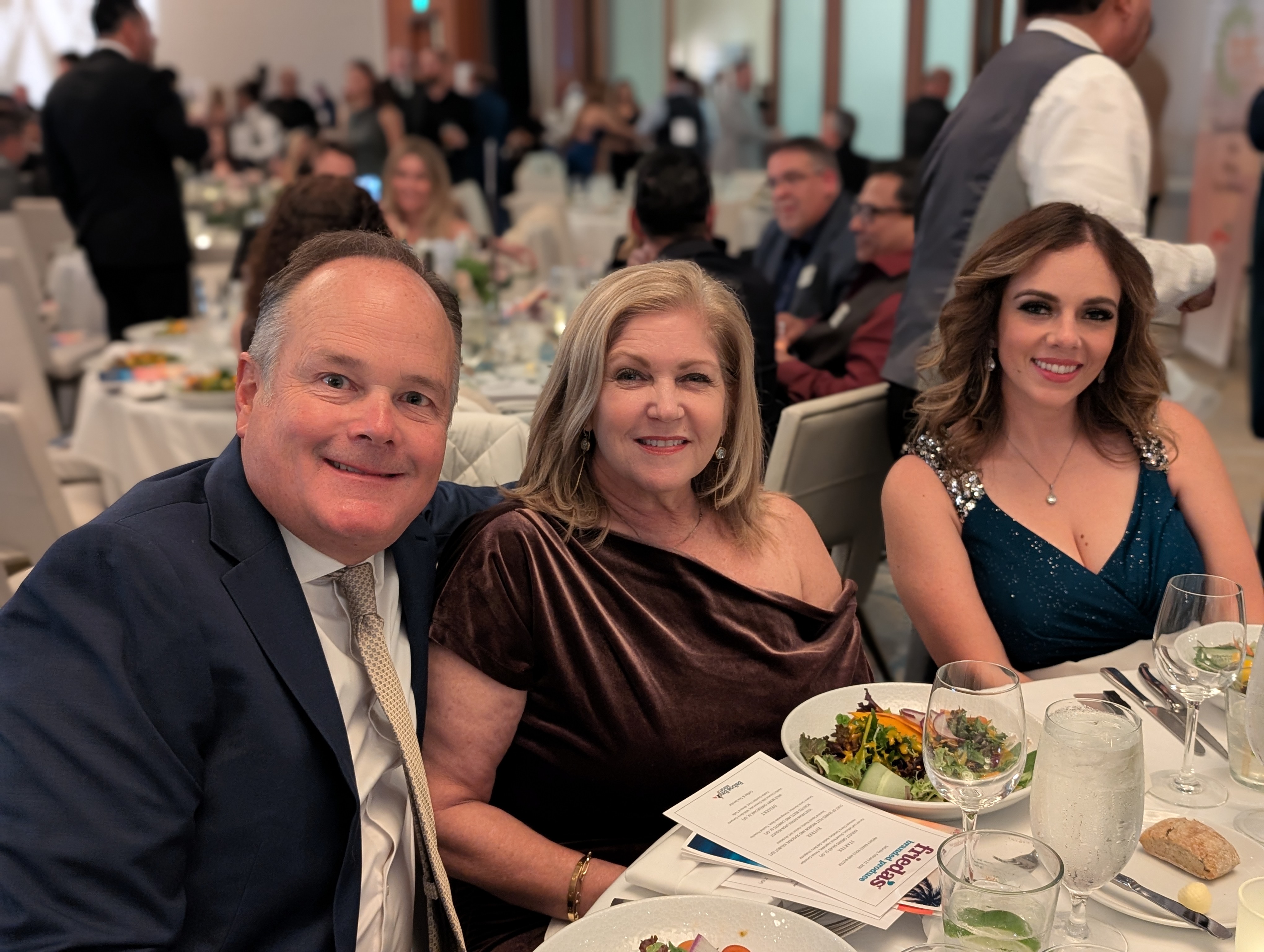 Bob and Keri Borda of Grimmway Produce Group with Michelle Gomez of Save Mart.