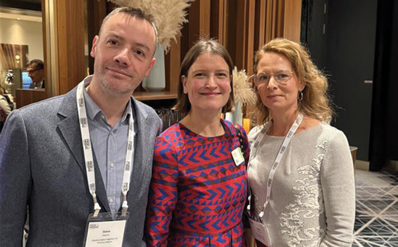 Steve Alaerts of foodcareplus, Anouk Sijmonsma of the IFPA and Maira Wieloch of ICA Gruppen.