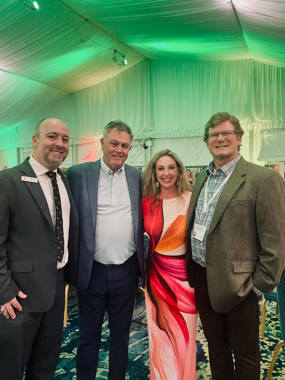 George Szczepanski, Bob Gibson, Jordan Carter and Lee Wroten. 