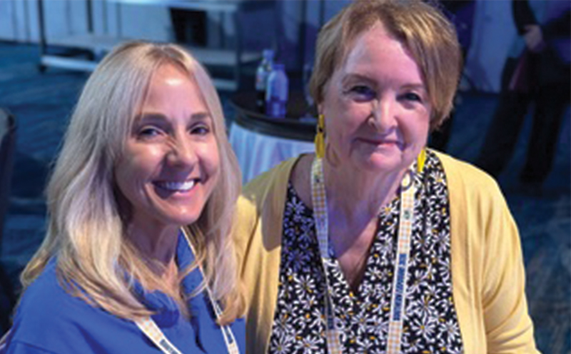 Kelly Stainner Bultner and Barbara Sayles of The Society of St. Andrew.