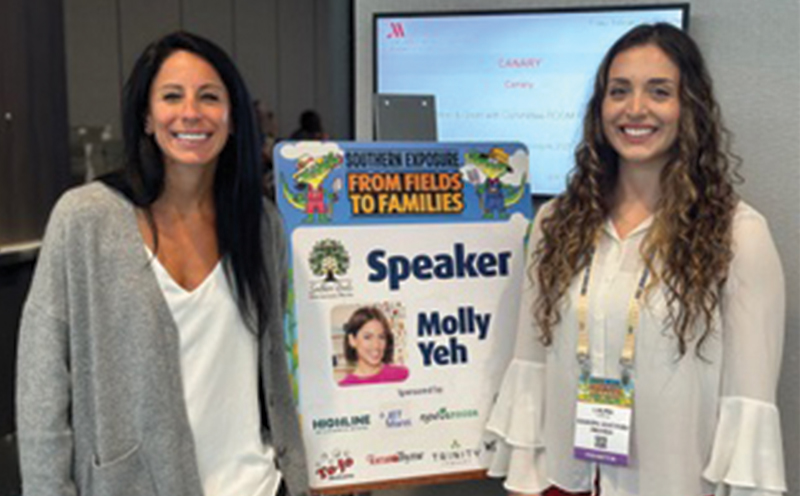 Suzanne Dannunzio and Laura Tambone of Sunripe Certified Brands.