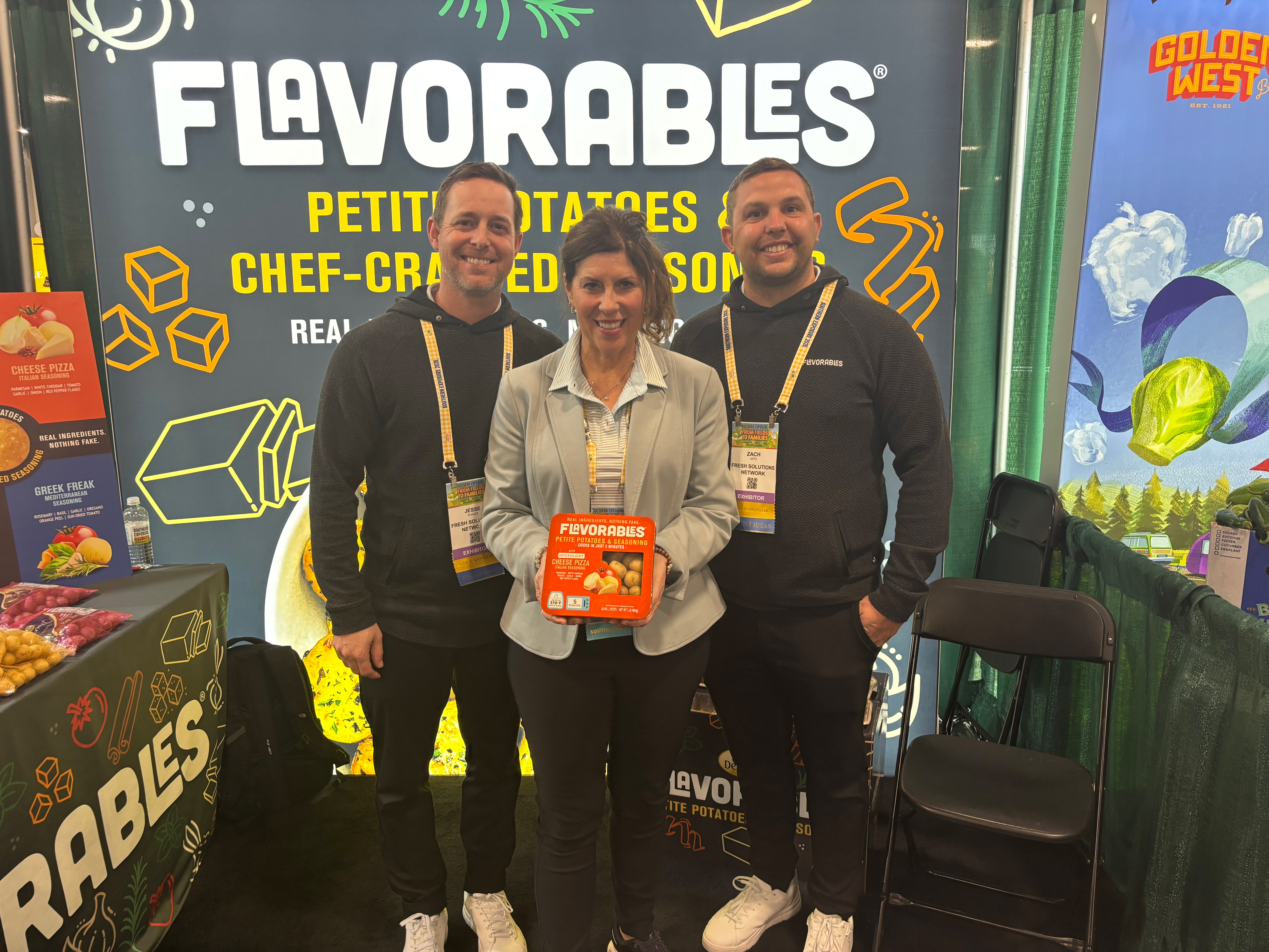Jesse Shadle, Lela Reichart and Zach Artz of Fresh-Solutions-Network.