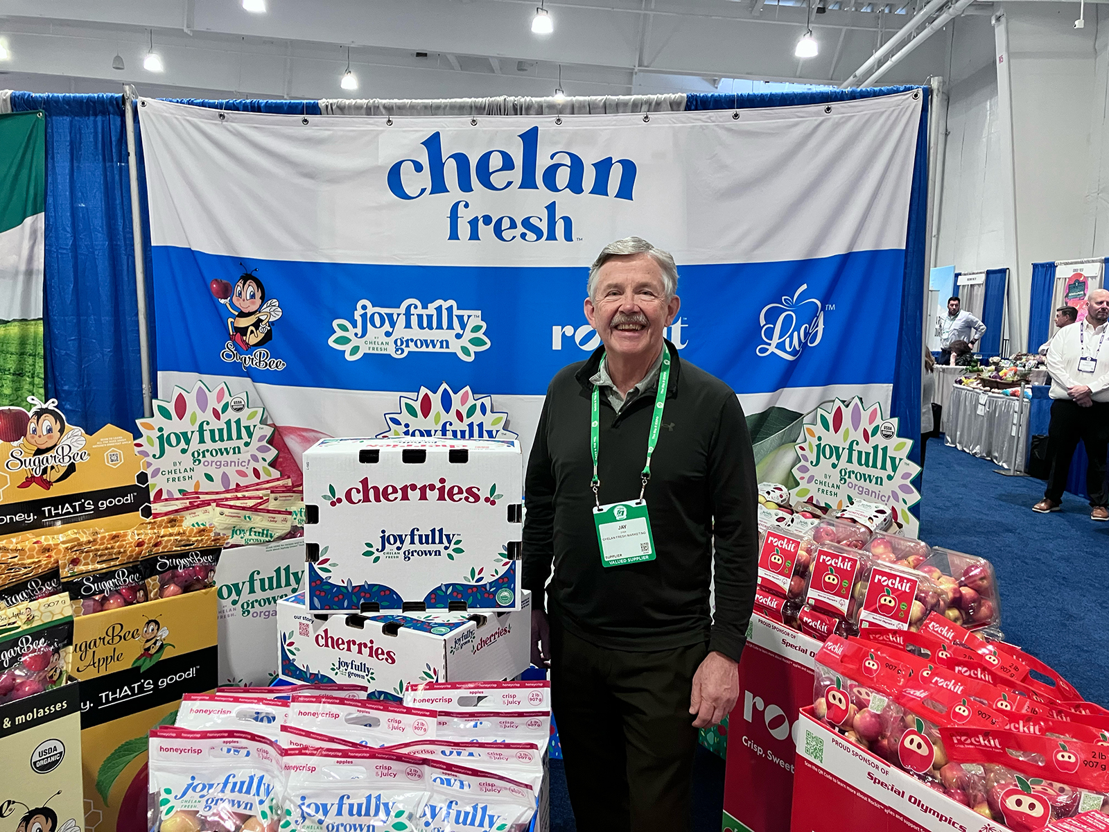 Jay Dyer of Chelan Fresh Marketing. 