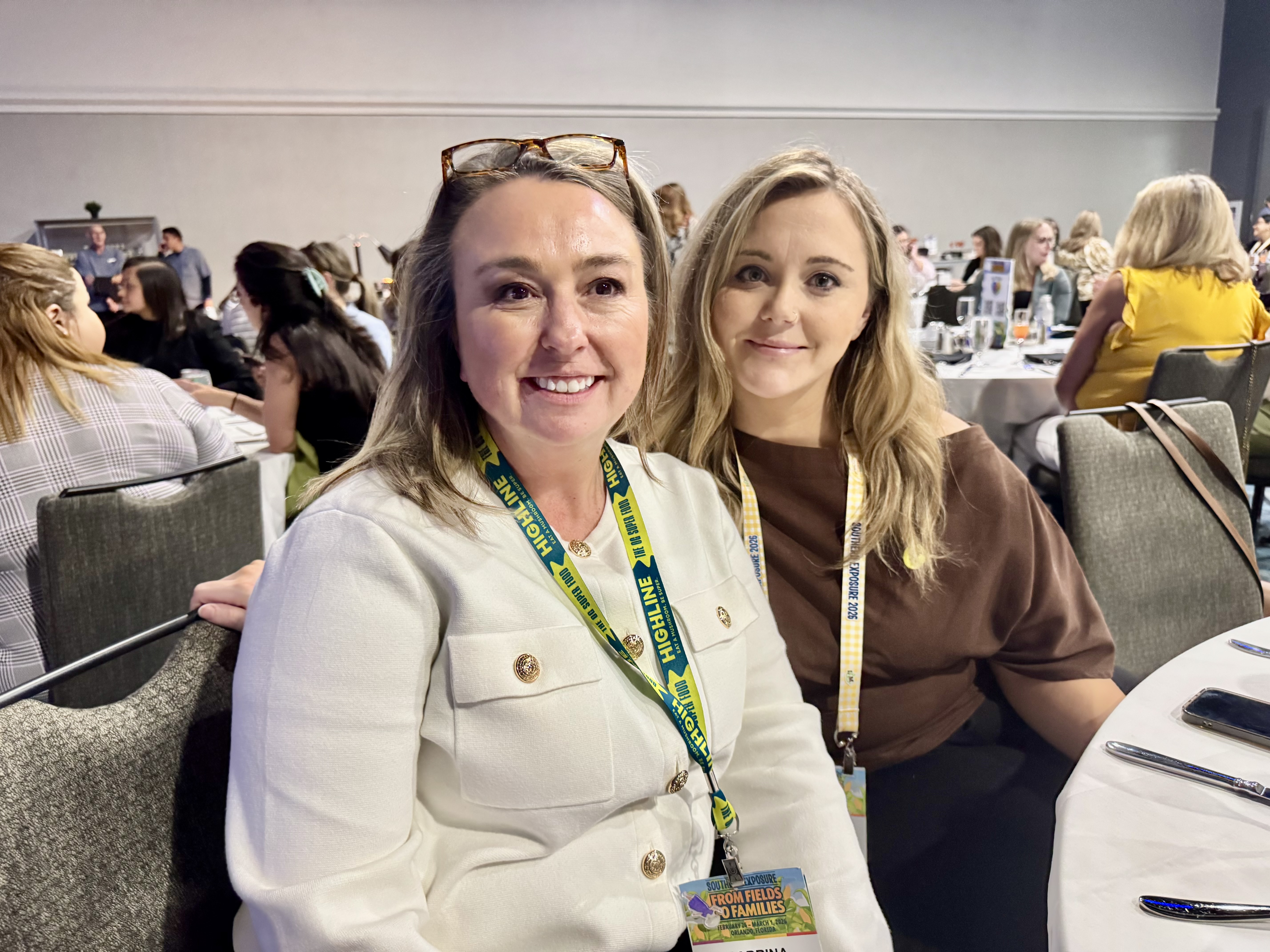 Sabrina Pokomandy and Kelsey Coon of Highline Mushrooms.